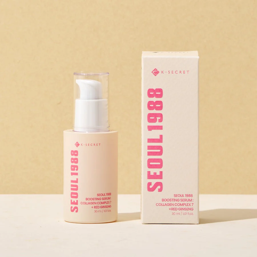 KSECRET Seoul 1988 Boosting Serum: Collagen Complex 7 + Red Ginseng - Image 2