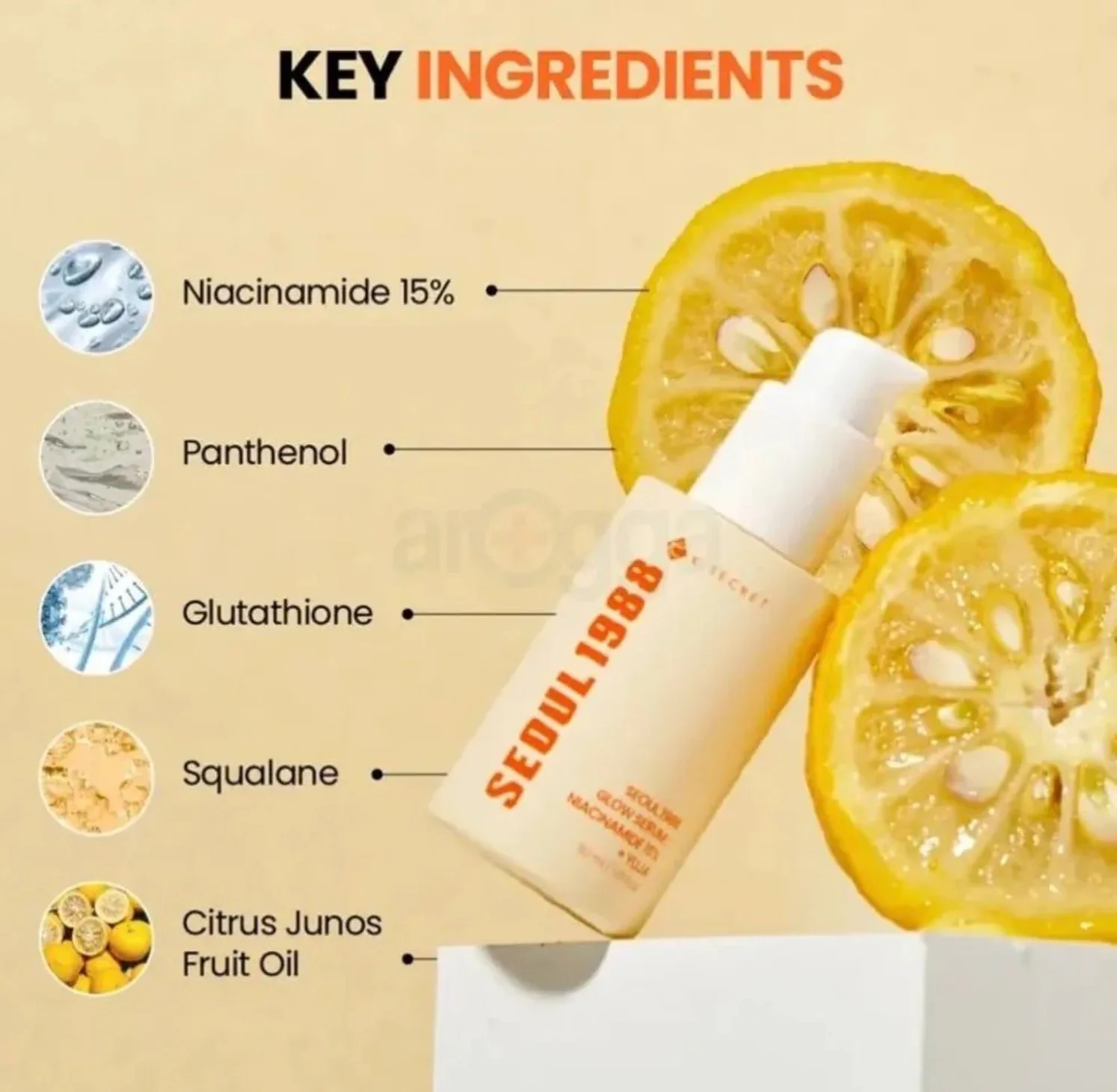 KSECRET Seoul 1988 Glow Serum : Niacinamide 15% + Yuja - Image 8