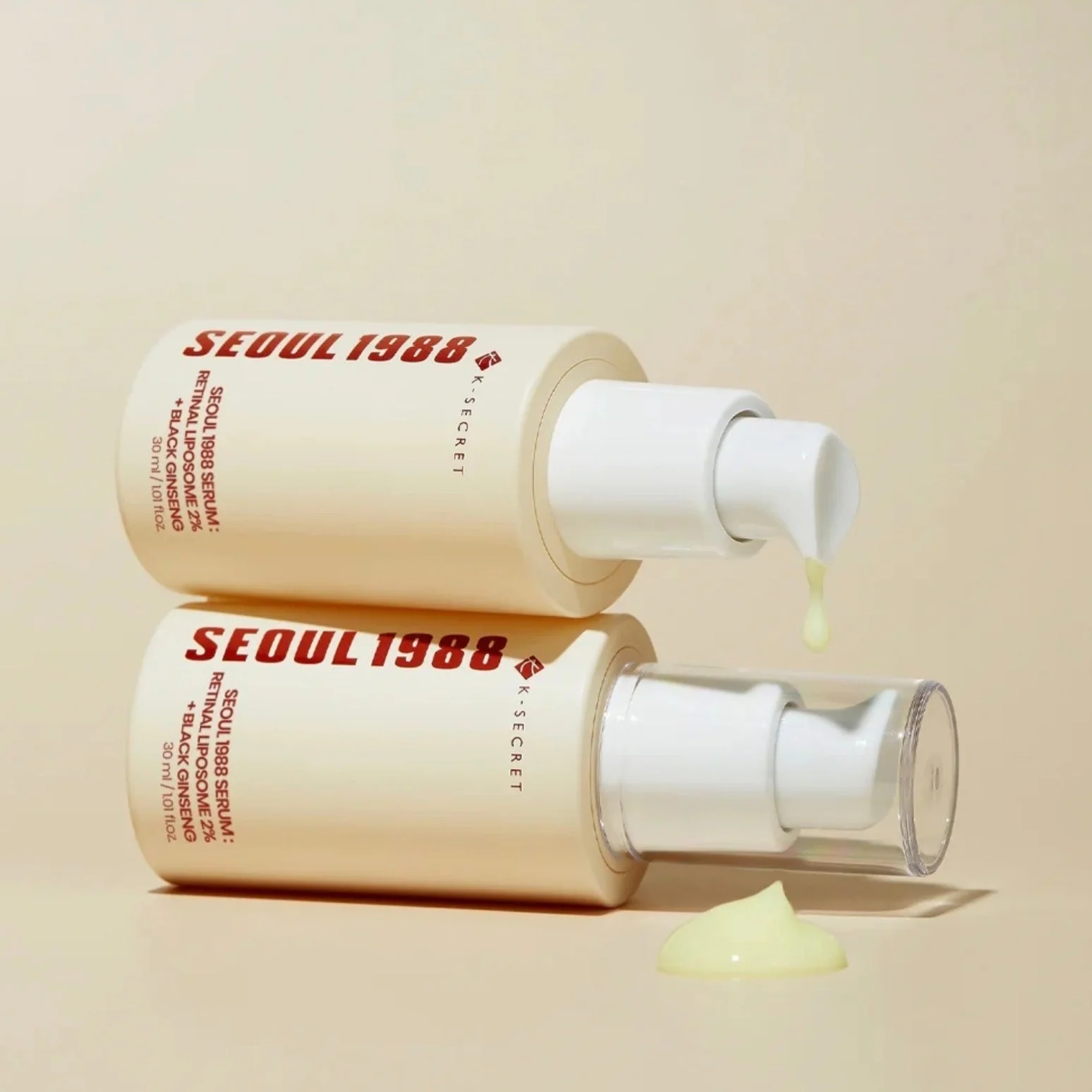 KSECRET Seoul 1988 SERUM: Retinal Liposome 2% + Black Ginseng 30mL - Image 4