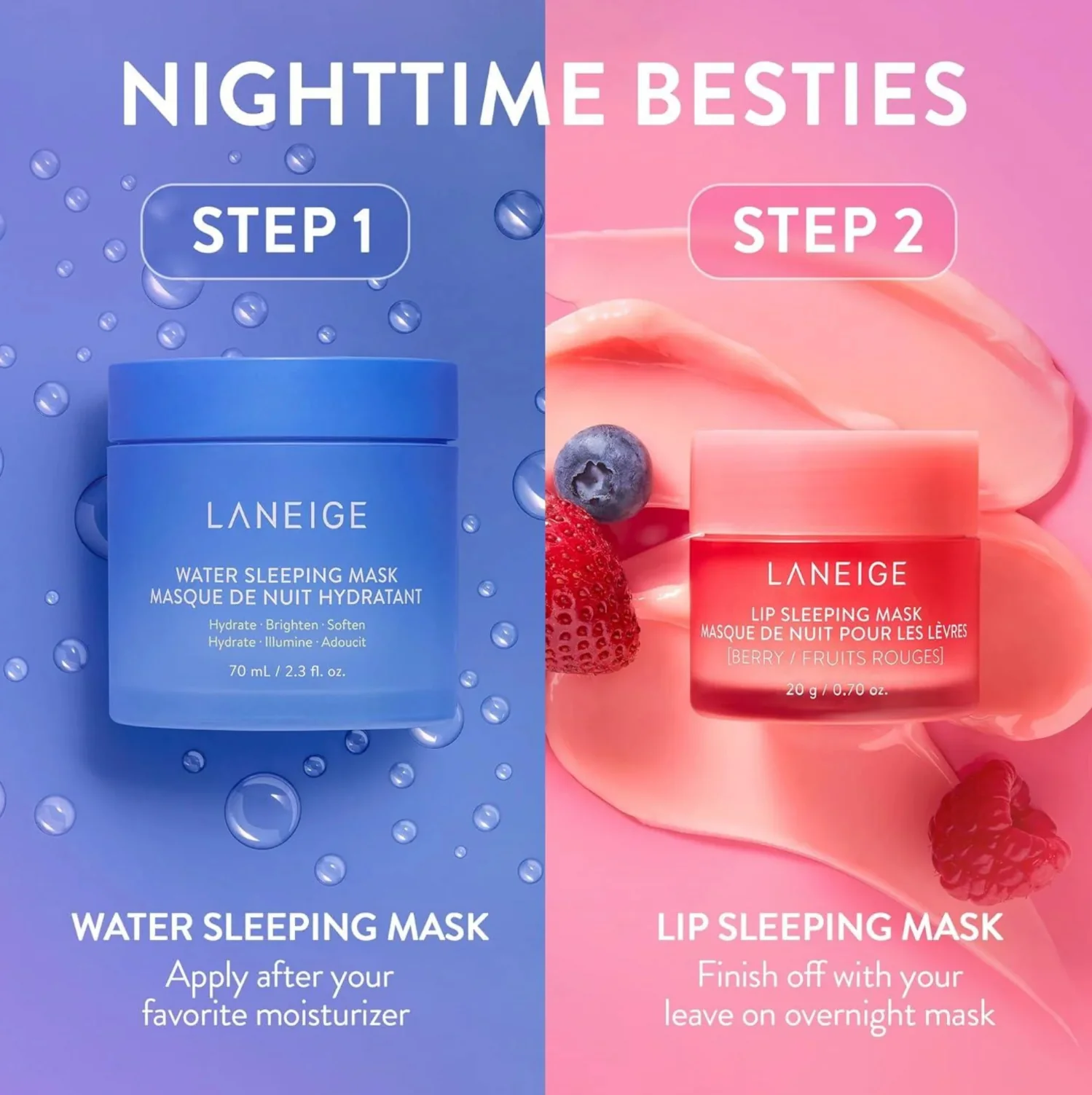 Laneige Lip Sleeping Mask EX (Pink) - Image 15