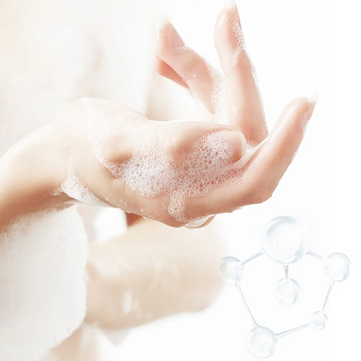 LION Bubble Hand Wash Unscented 250mL - Image 3
