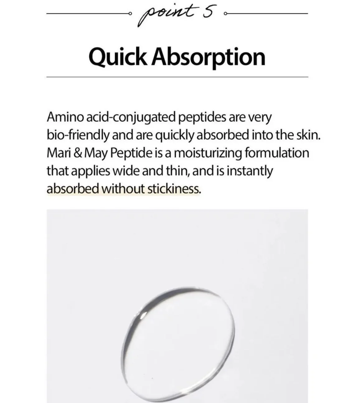 Mary&May 6 Peptide complex Serum - Image 11
