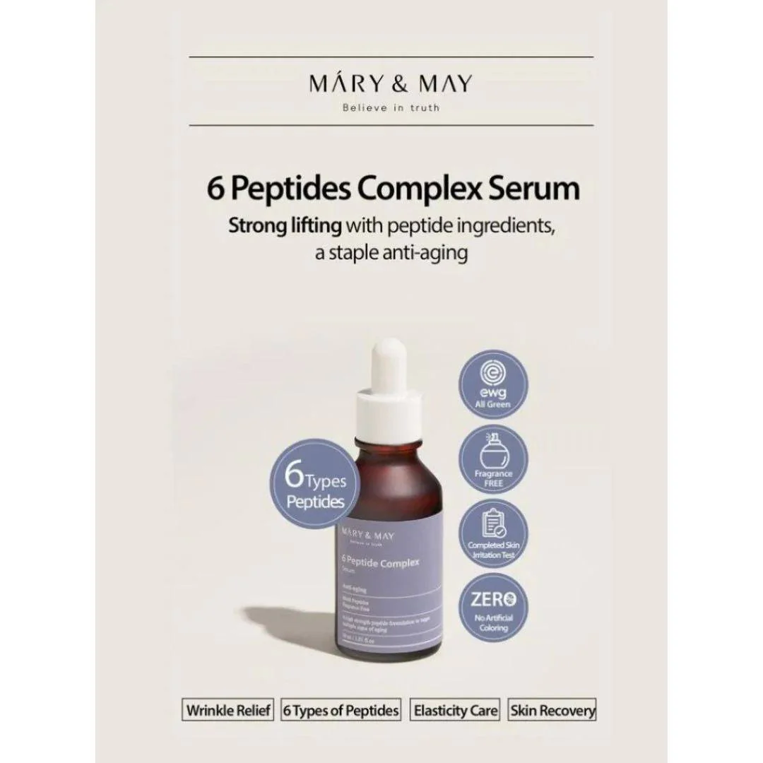Mary&May 6 Peptide complex Serum - Image 4
