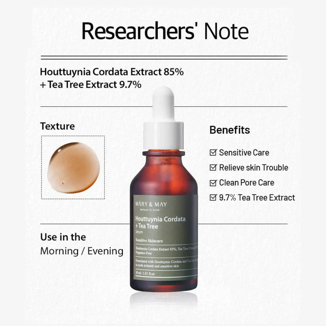 Mary&May Houttuynia Cordata +Tea Tree Serum - Image 5