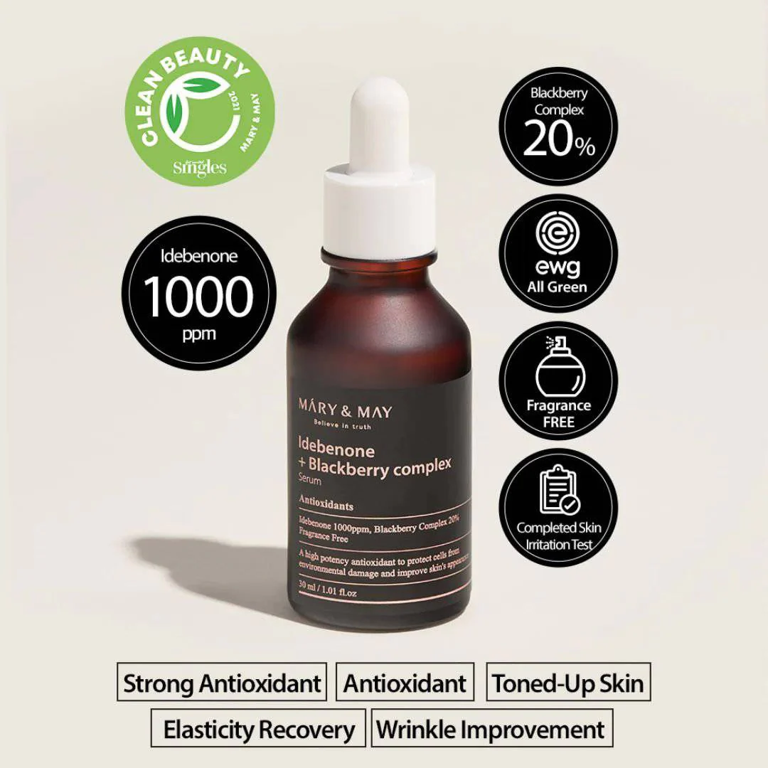 Mary&May Idebenone + Blackberry Complex Serum - Image 4