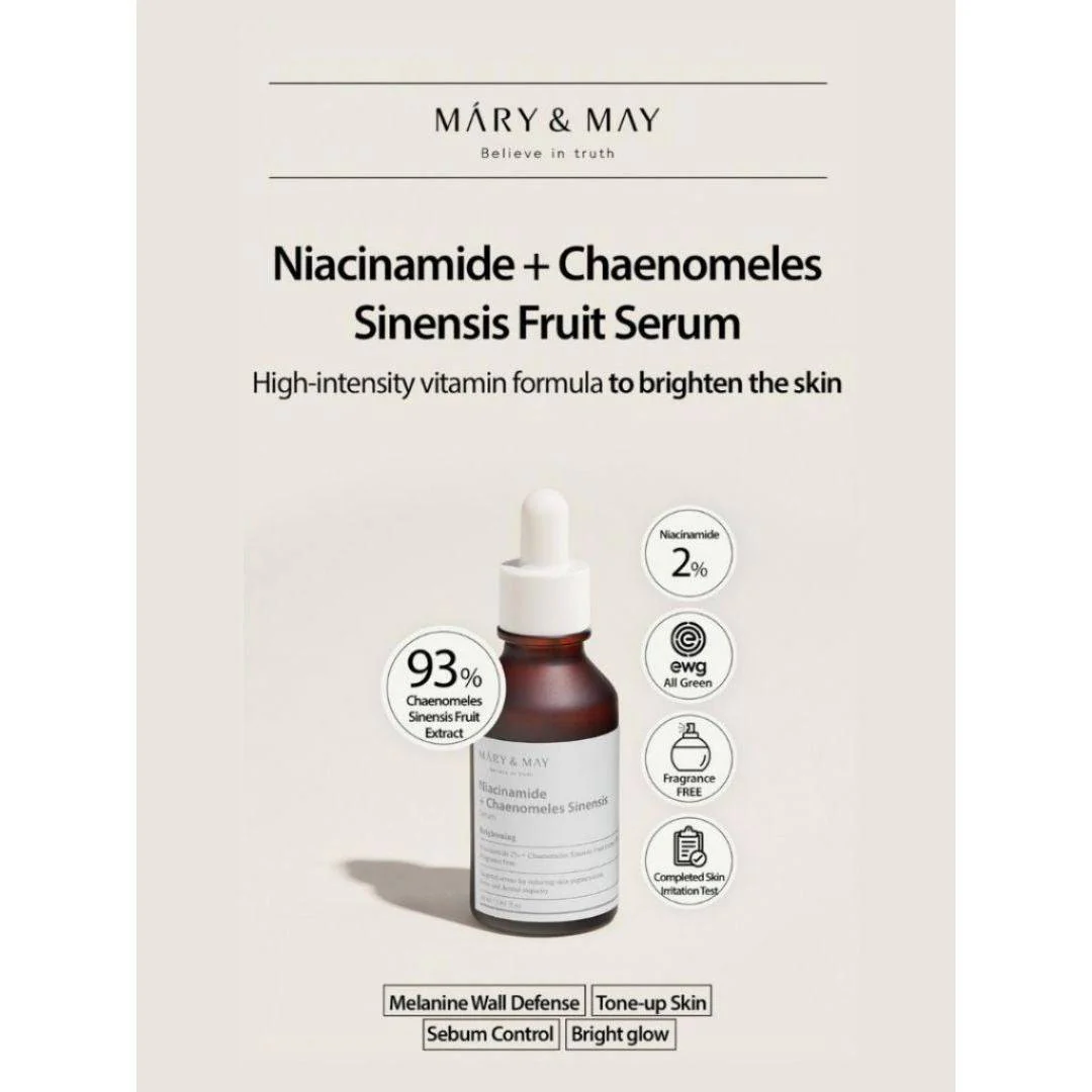 Mary&May Niacinamide + Chaenomeles Sinensis Serum - Image 5