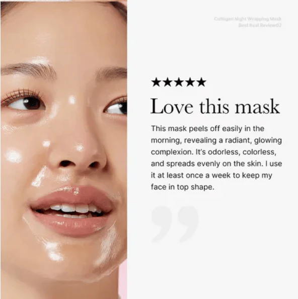 MEDICUBE Collagen Night Wrapping Mask 75mL - Image 9