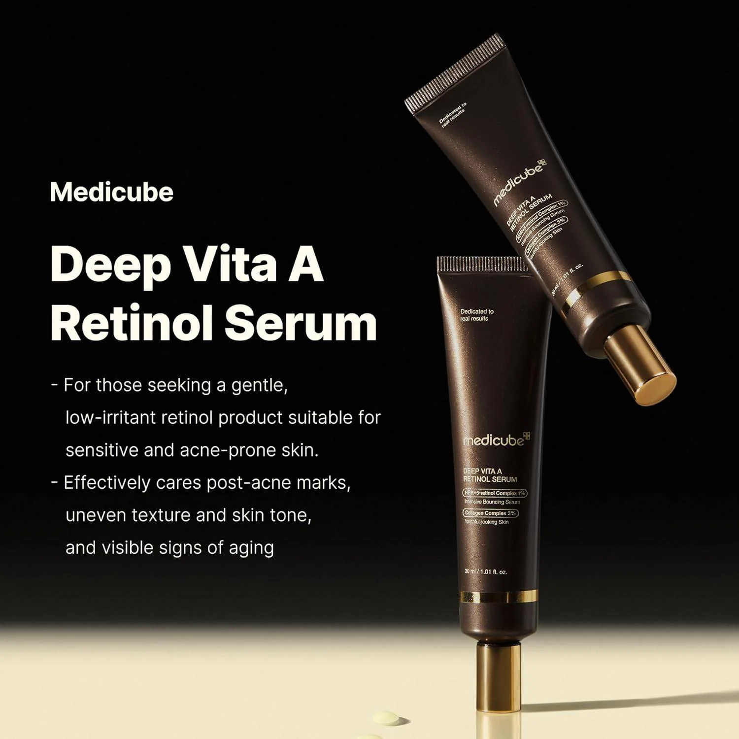 MEDICUBE Deep Vita A Retinol Serum 30mL - Image 3