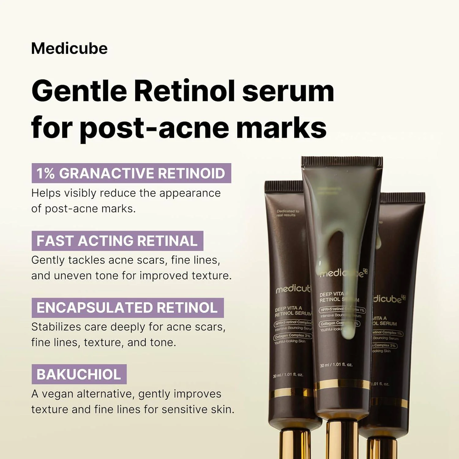 MEDICUBE Deep Vita A Retinol Serum 30mL - Image 7