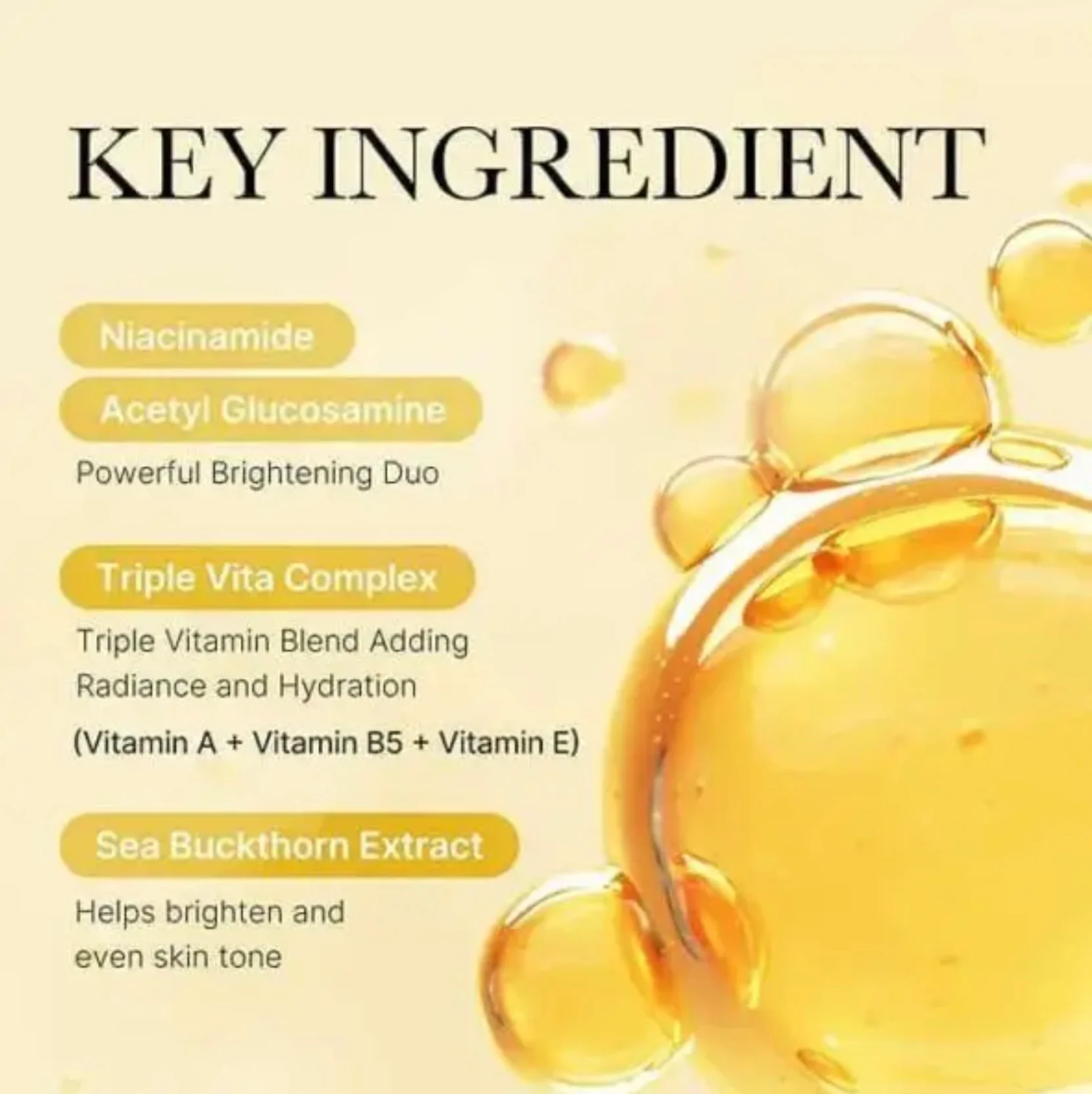 MEDICUBE Deep Vita C Glutathione Brightening Mask 27mL (1ea) - Image 3