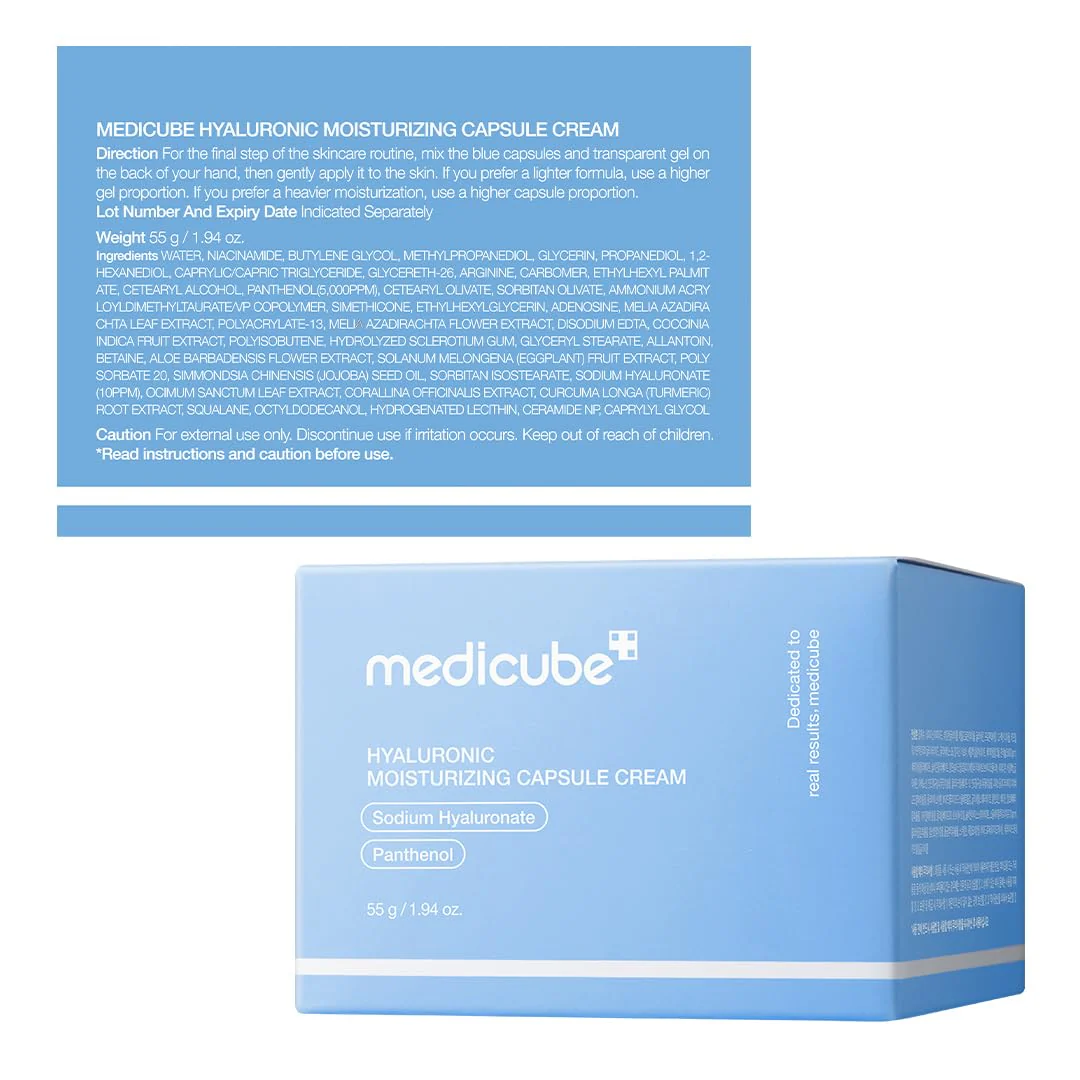 MEDICUBE Hyaluronic Moisturizing Capsule Cream 50g - Image 11