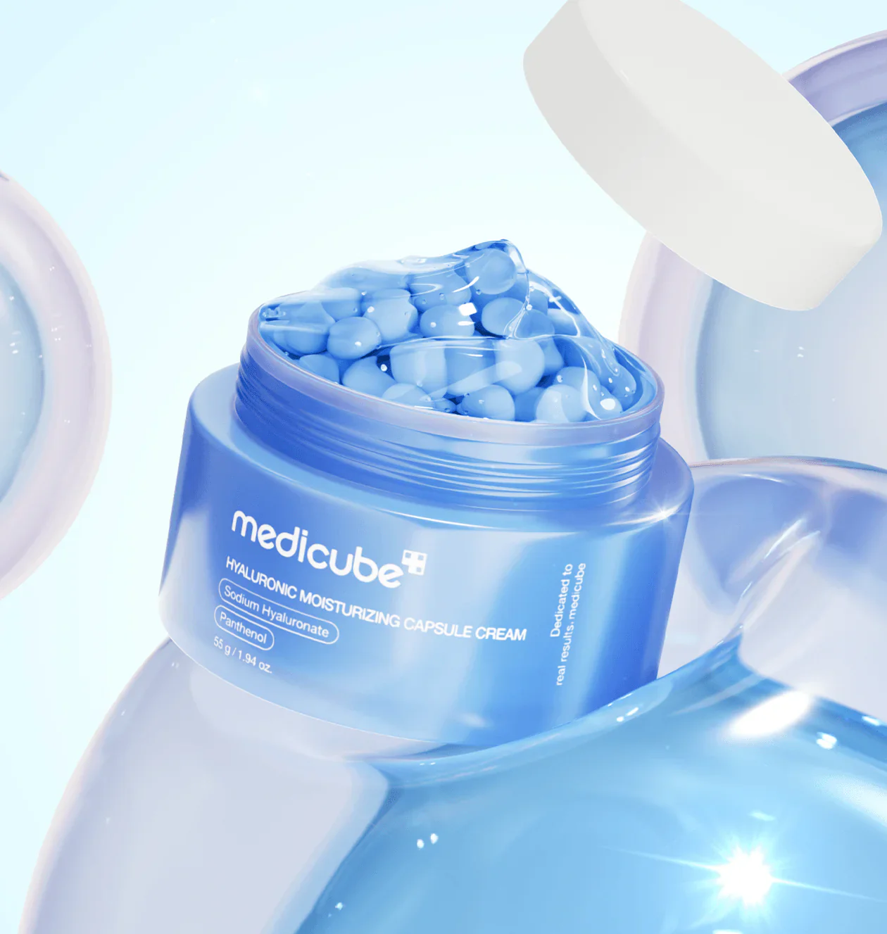 MEDICUBE Hyaluronic Moisturizing Capsule Cream 50g - Image 2
