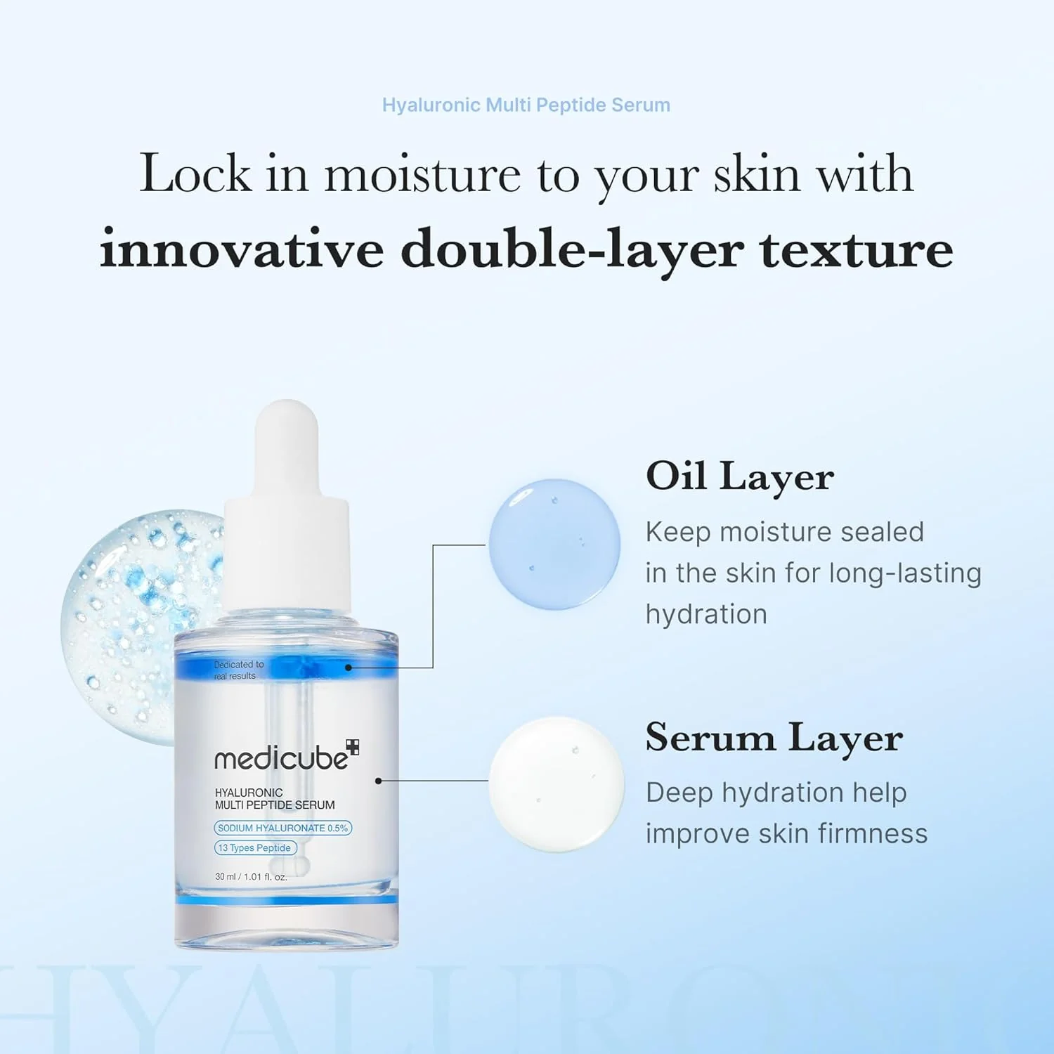 MEDICUBE Hyaluronic Multi Peptide Serum 30mL - Image 7