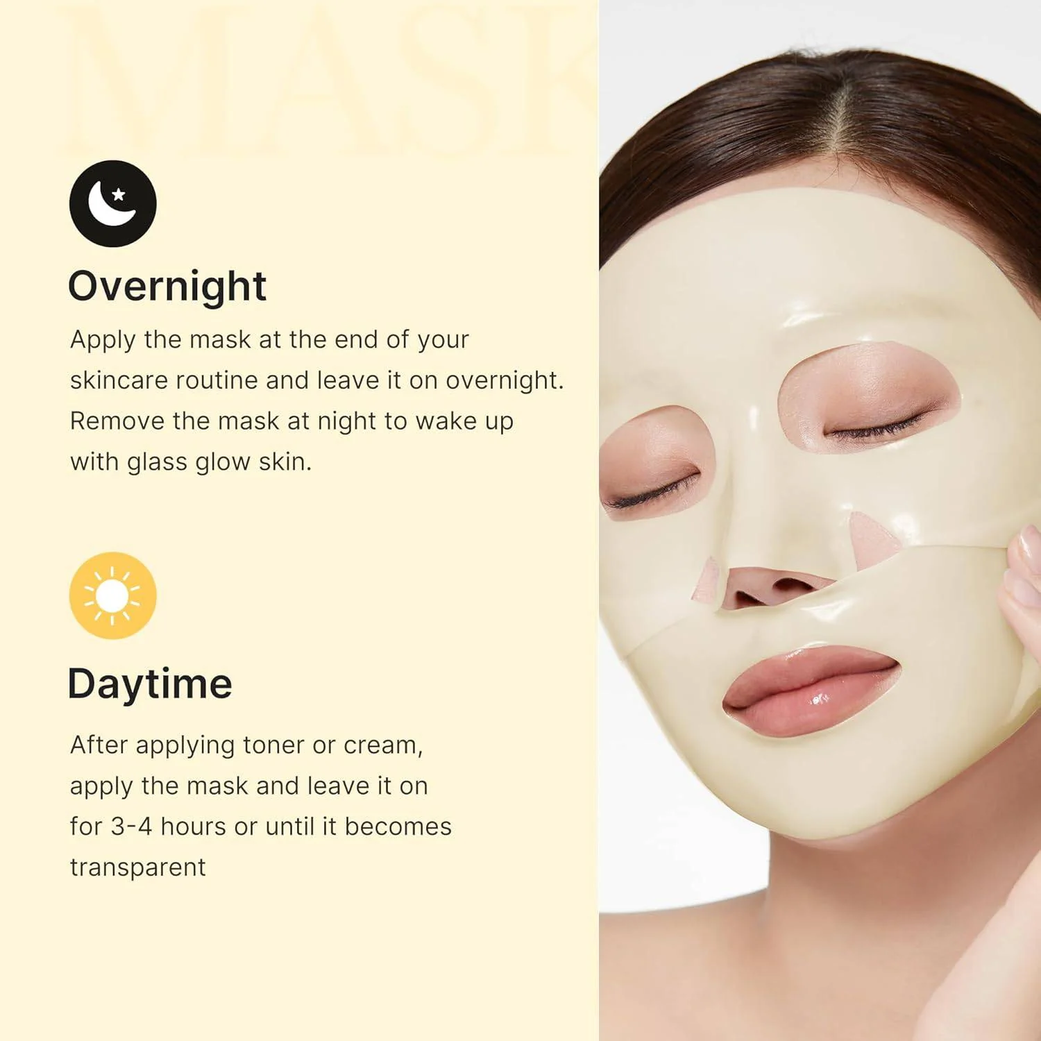 MEDICUBE Kojic Acid Turmeric Brightening Gel Mask (1ea) - Image 4