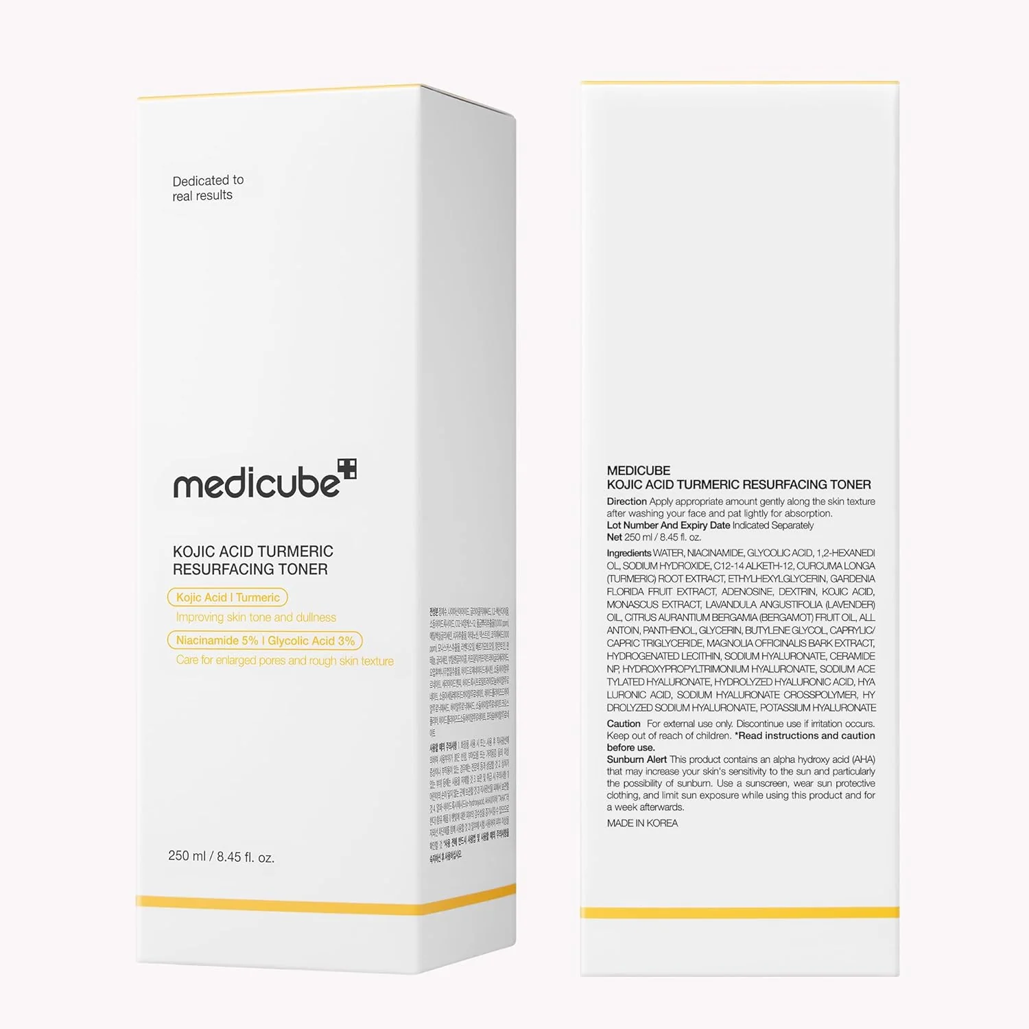 MEDICUBE Kojic Acid Turmeric Resurfacing Toner 250mL - Image 9