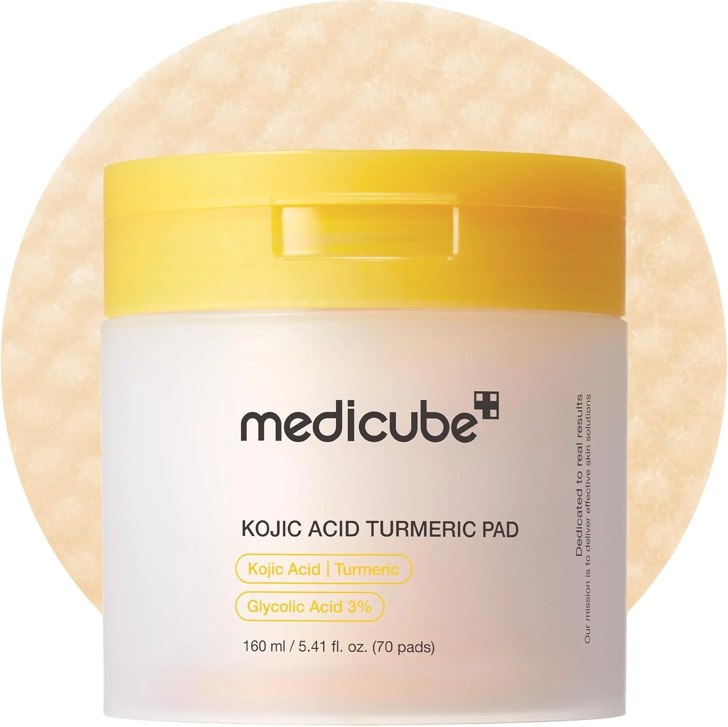 MEDICUBE Kojic Acid Turmeric Toner Pad 70pcs