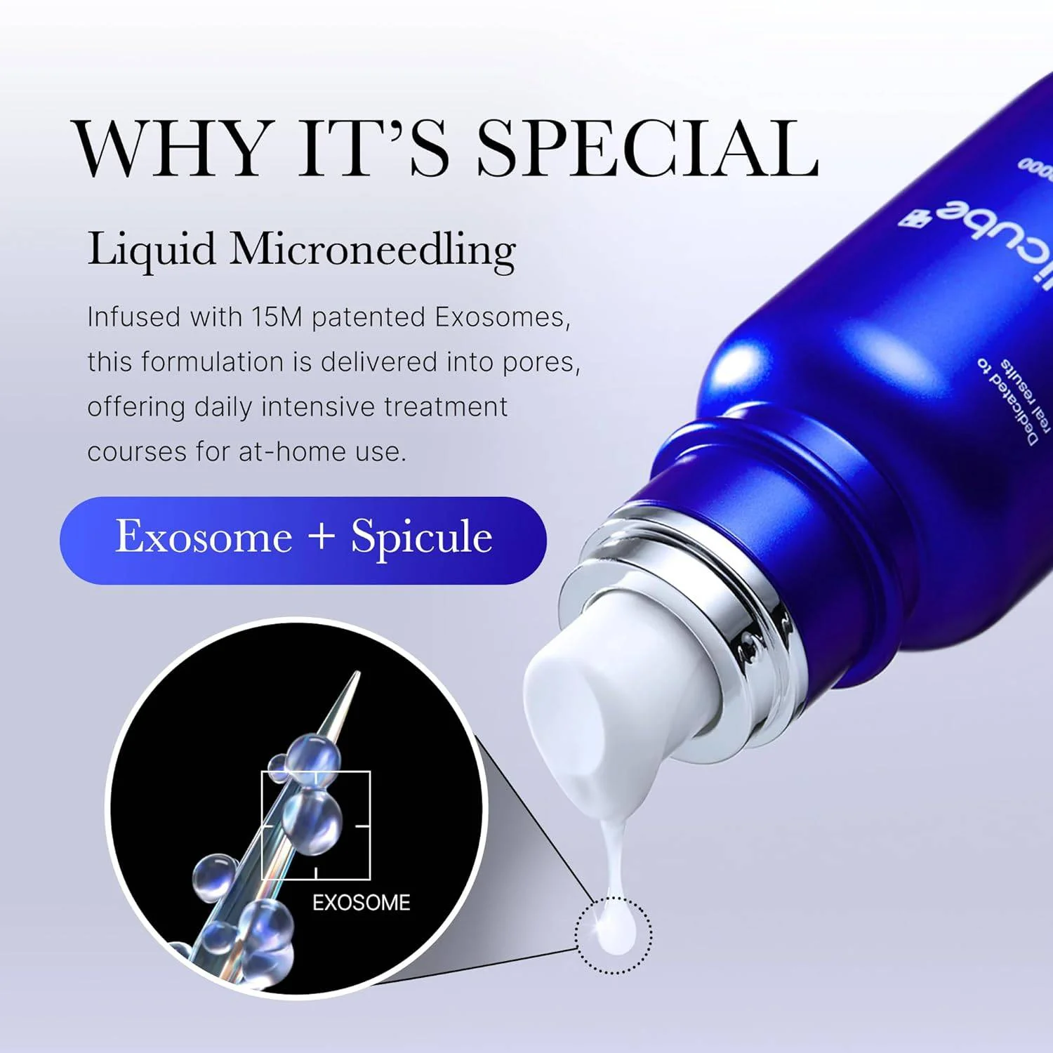 MEDICUBE One Day Exosome Shot Pore Ampoule 2000 (30mL) - Image 3
