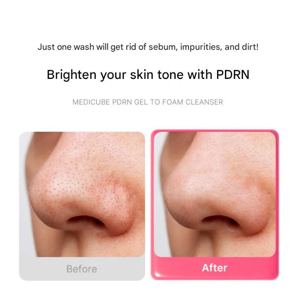 MEDICUBE PDRN Hydrating Gel Clenaser - Image 4