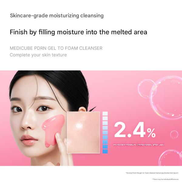 MEDICUBE PDRN Hydrating Gel Clenaser - Image 7