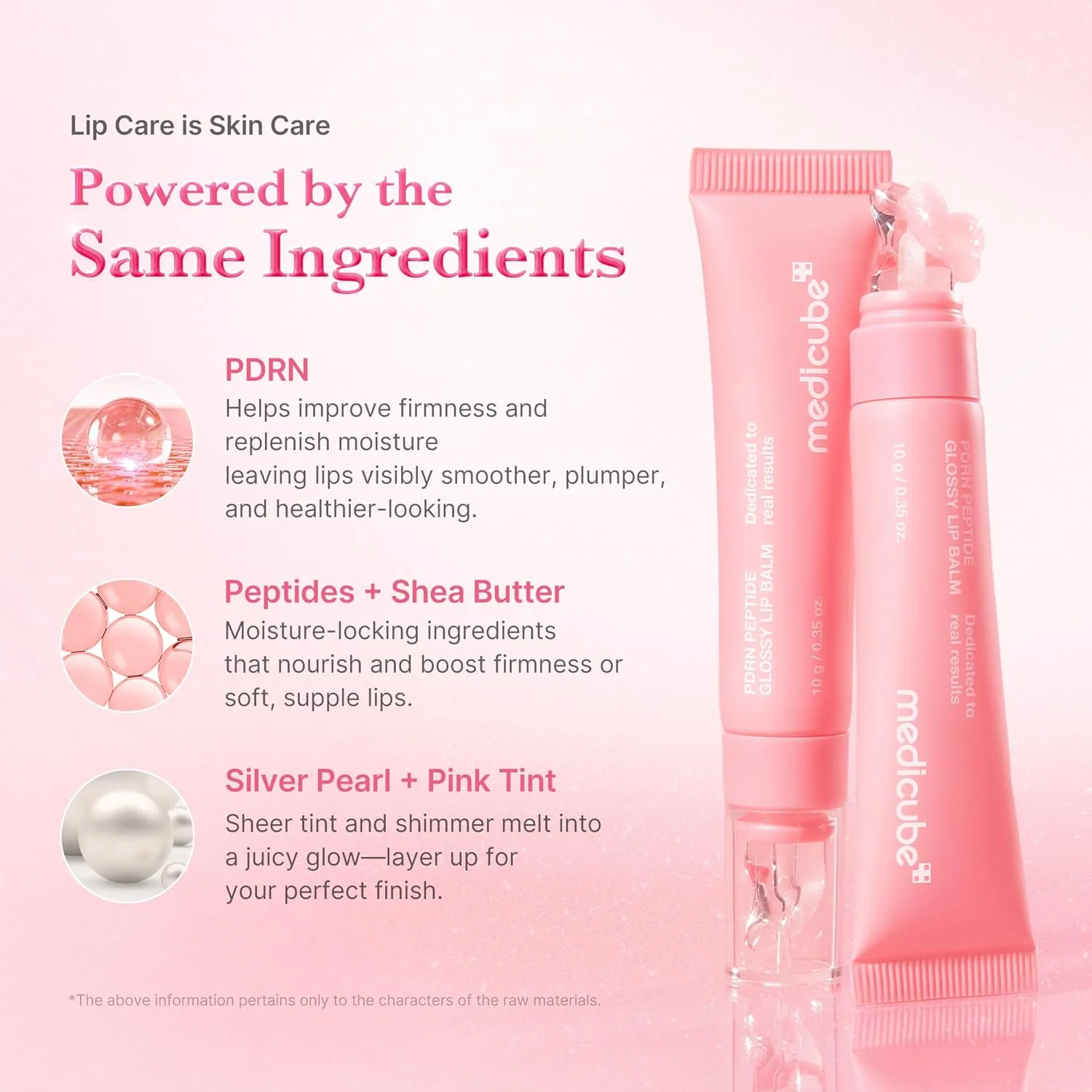 MEDICUBE PDRN Peptide Glossy Lip Balm 10g - Image 4