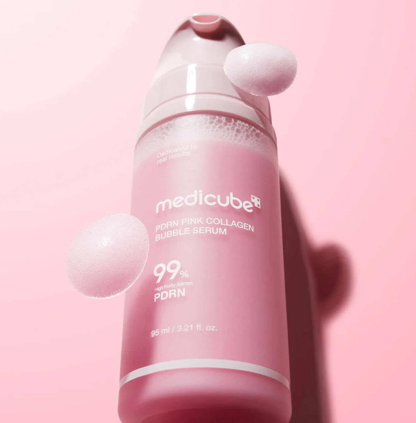MEDICUBE PDRN Pink Collagen Bubble Serum 95ml - Image 7