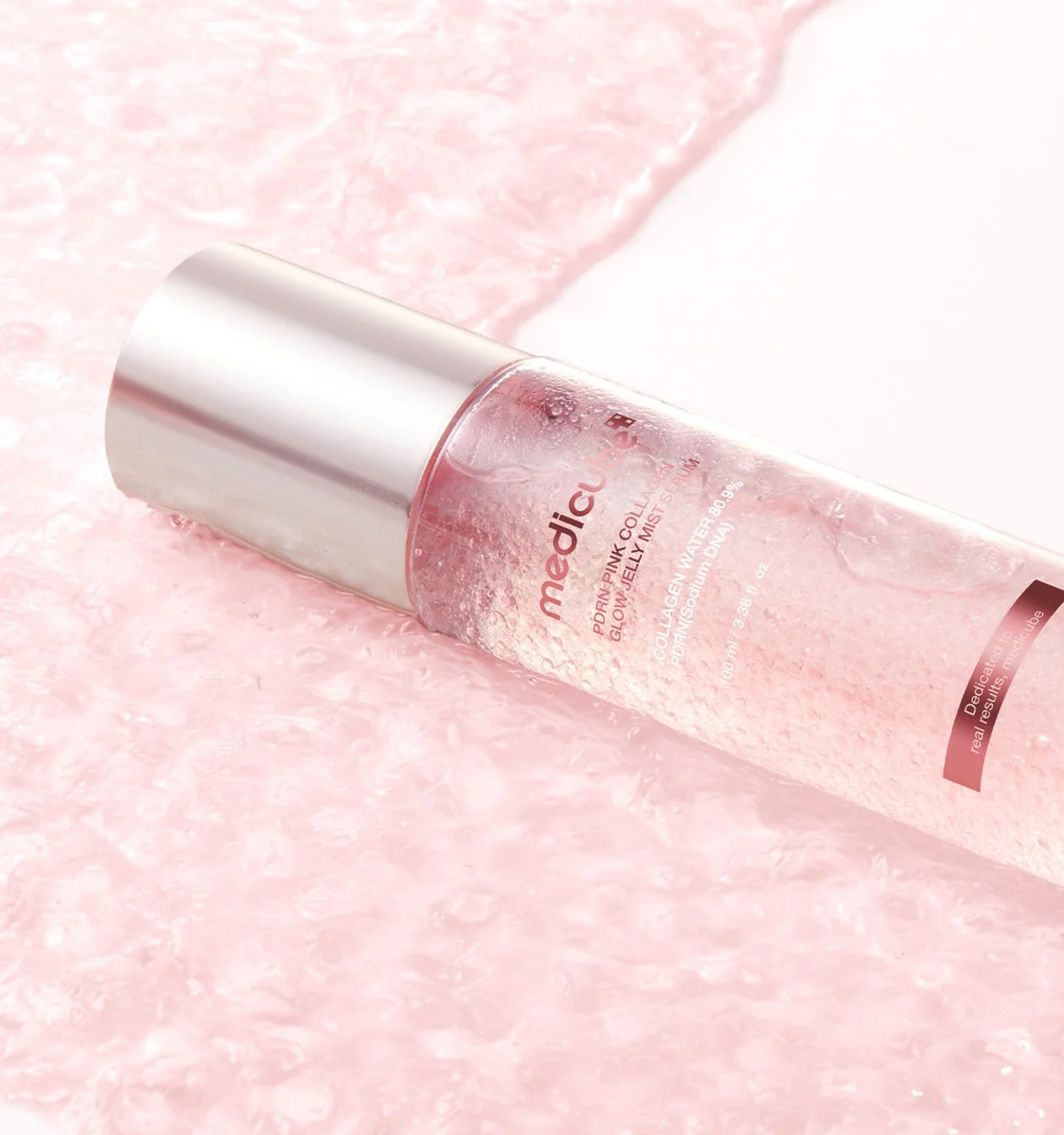 MEDICUBE PDRN Pink Collagen Glow Jelly Mist Serum 100ml - Image 10