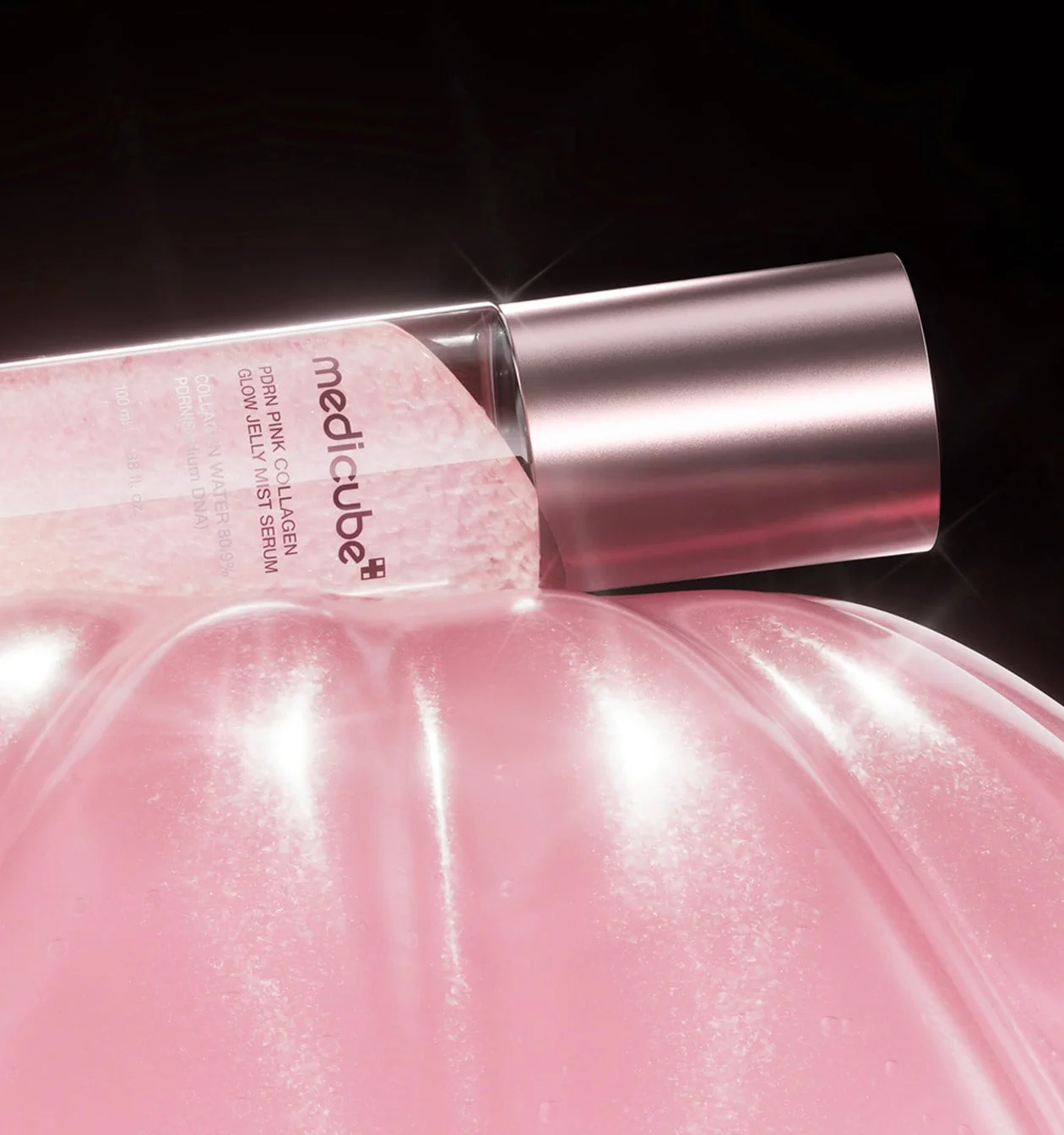 MEDICUBE PDRN Pink Collagen Glow Jelly Mist Serum 100ml - Image 9