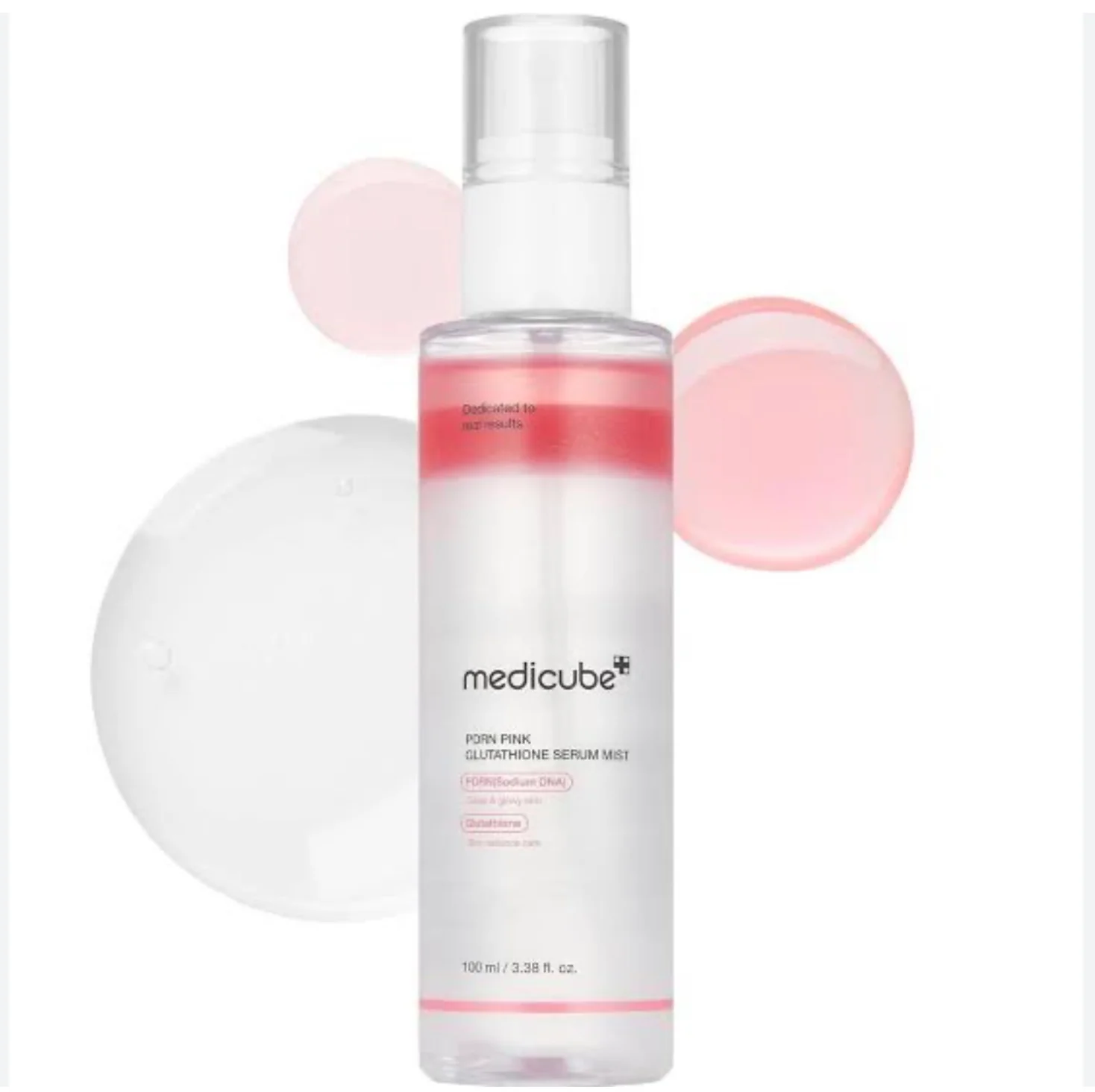 MEDICUBE PDRN Pink Glutathione Serum Mist 100mL