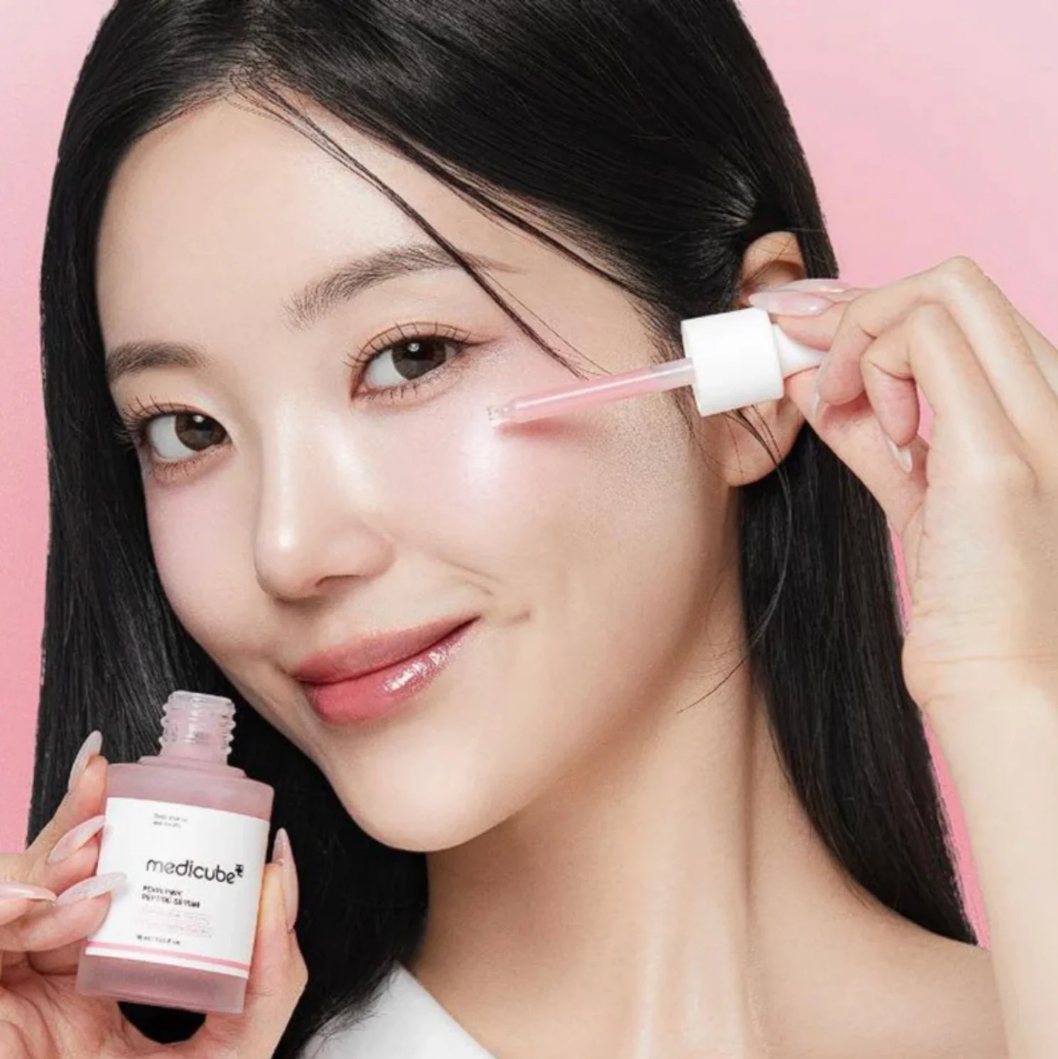 MEDICUBE PDRN Pink Peptide Serum 30mL - Image 2