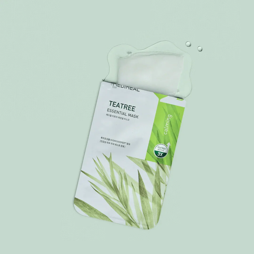 MEDIHEAL Teatree Essential Mask 24ML (1ea) - Image 3