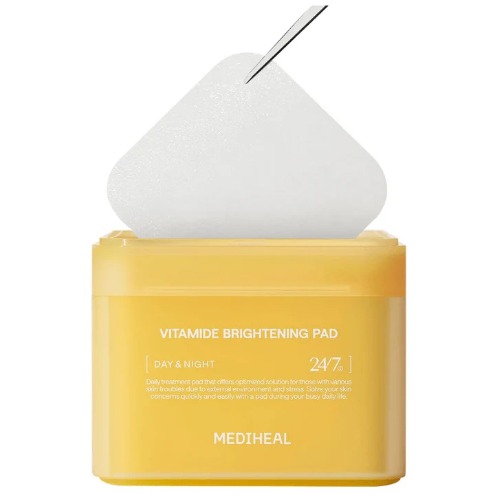 MEDIHEAL Vitamide Brightening Pad 180ml (100 Pads) - Image 10
