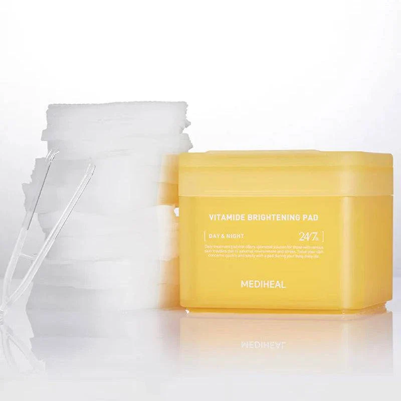 MEDIHEAL Vitamide Brightening Pad 180ml (100 Pads) - Image 2