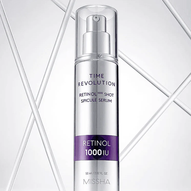 MISSHA Time Revolution Retinol 1000 Spicule Serum 50ml - Image 3