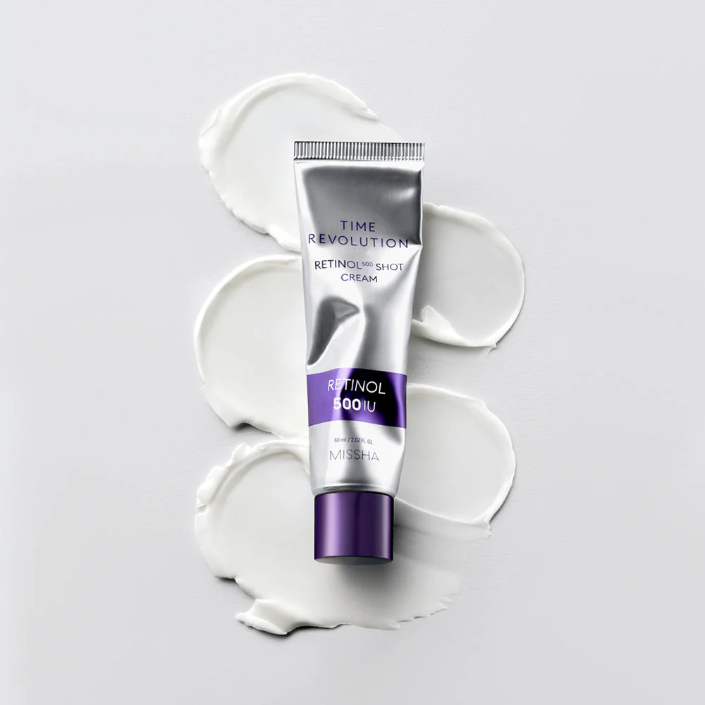 MISSHA Time Revolution Retinol 500 Shot Cream 60ml - Image 2