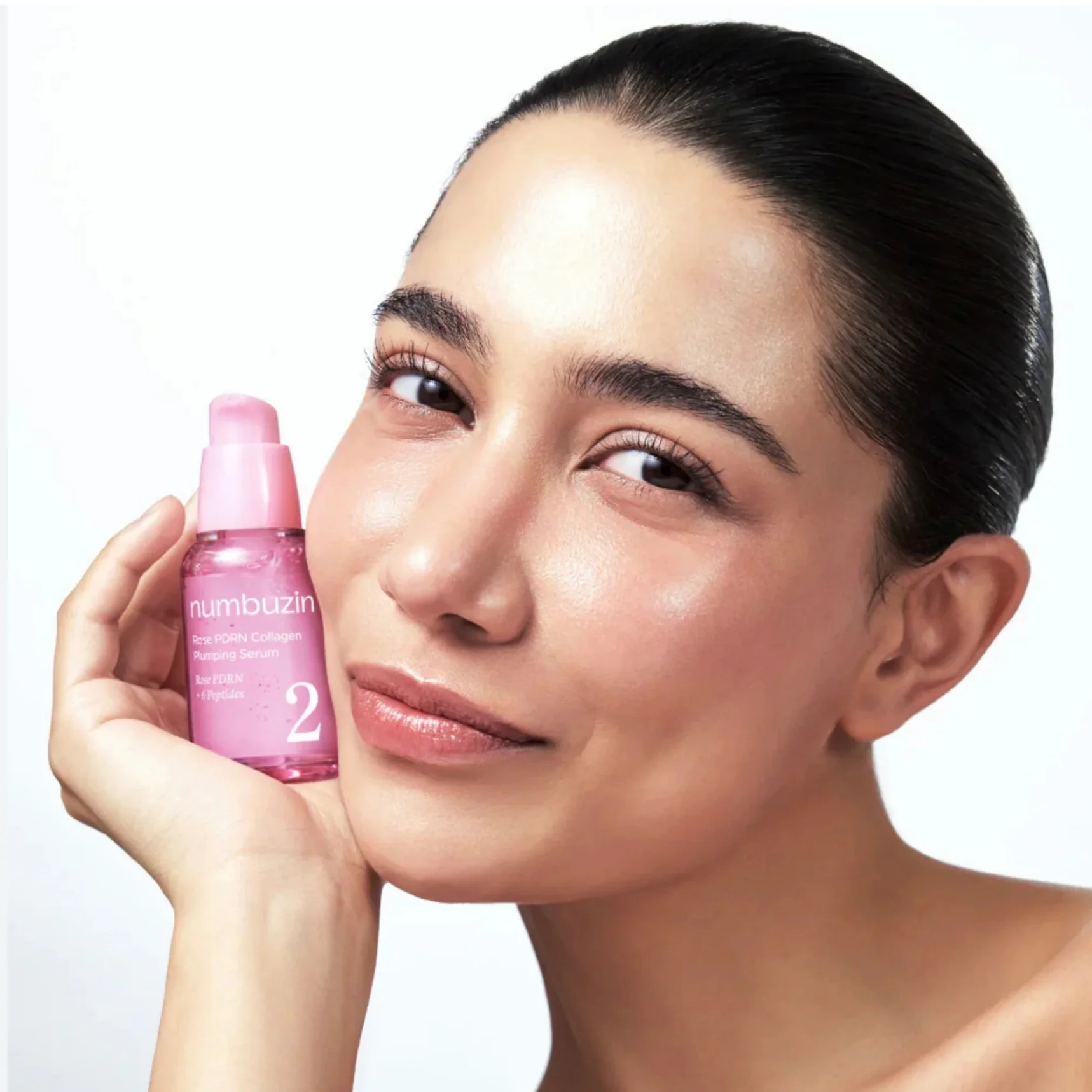 NUMBUZIN No.2 Rose PDRN Collagen Plumping Serum 30mL - Image 2