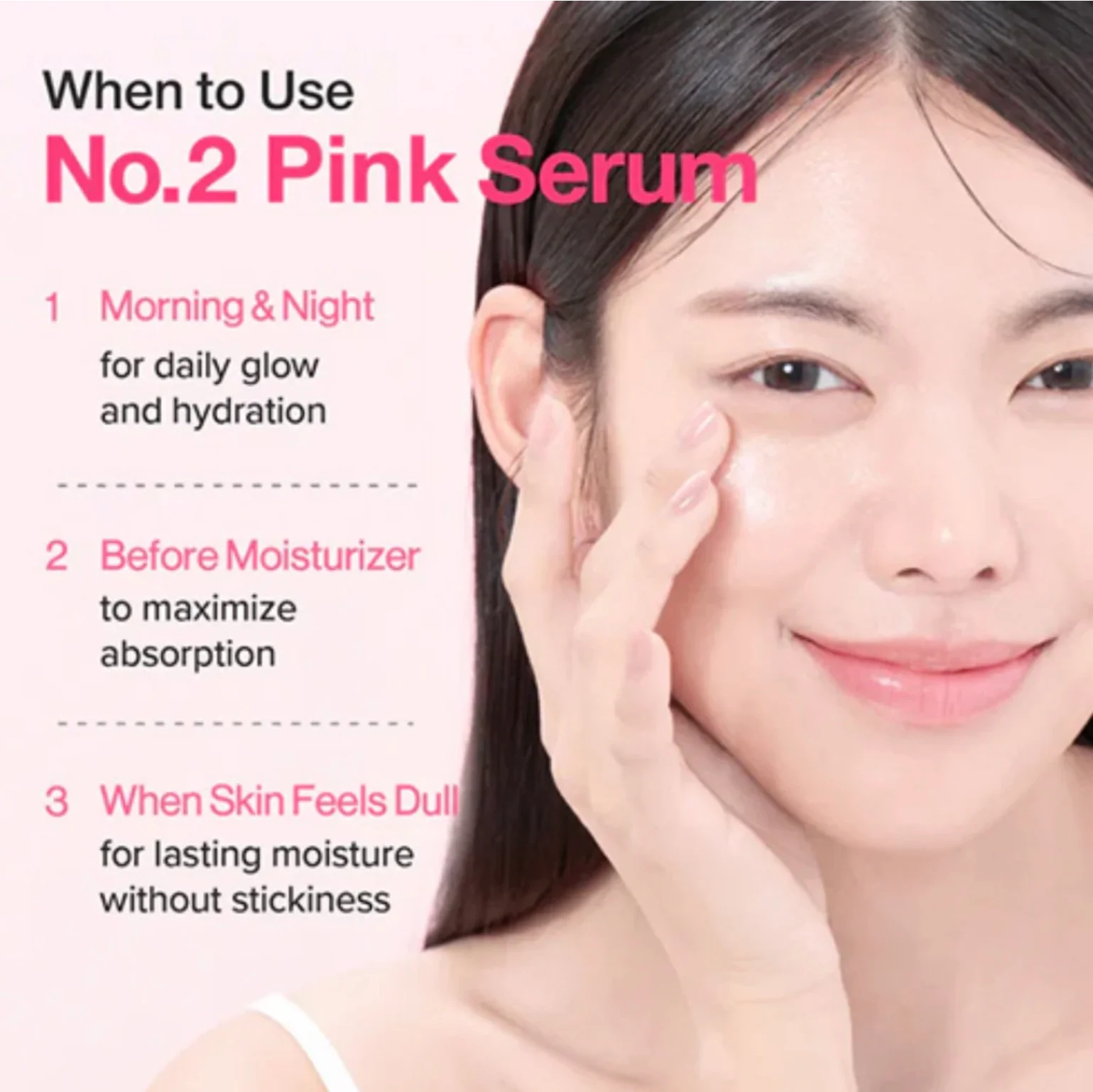 NUMBUZIN No.2 Rose PDRN Collagen Plumping Serum 30mL - Image 6