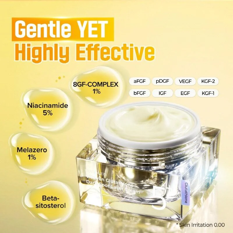 NUMBUZIN No.5+ Vitamin Glutathione Dark Spot Laser Cream 50mL - Image 6