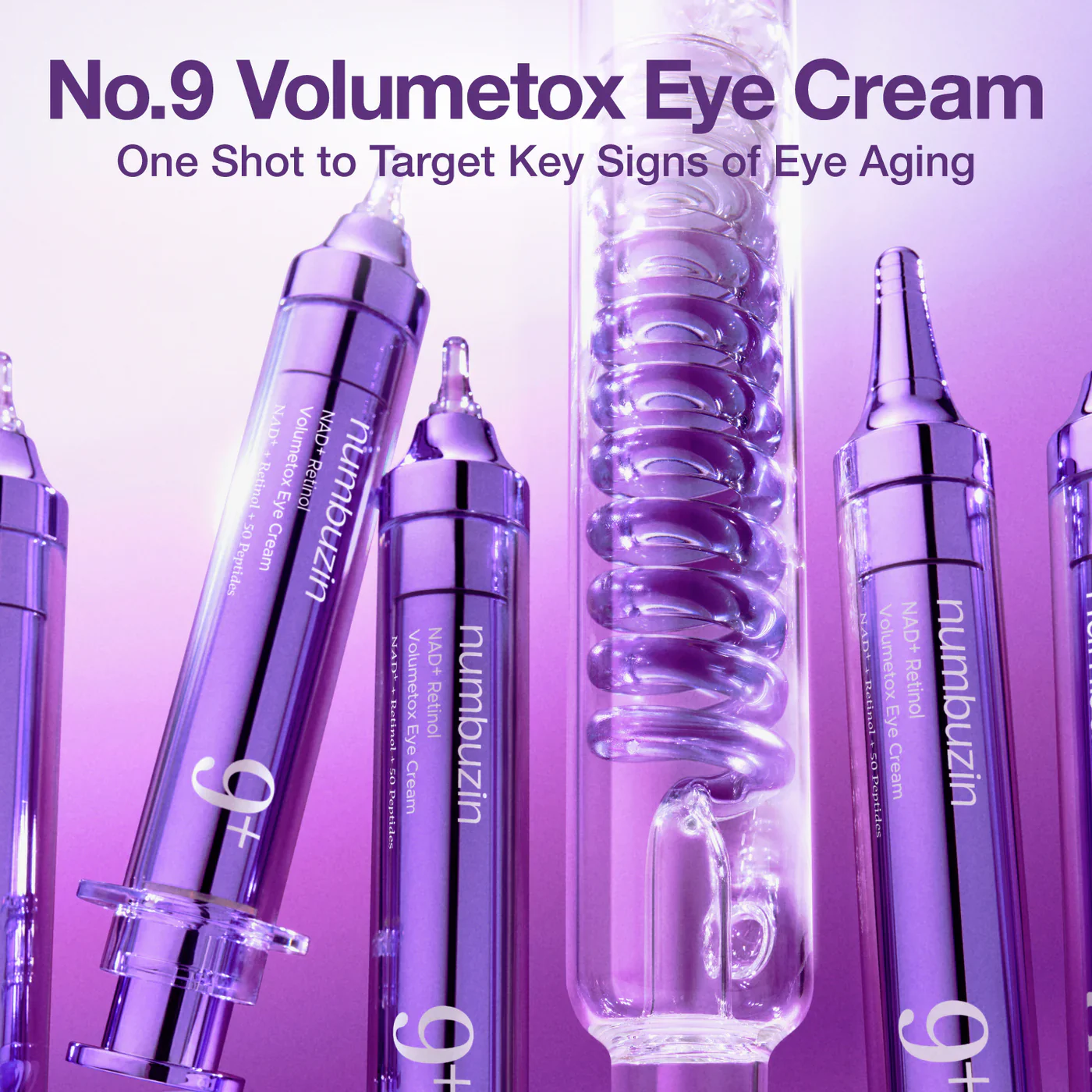 NUMBUZIN No.9 NAD Retinol Volumetox Eye Cream 10mL - Image 3
