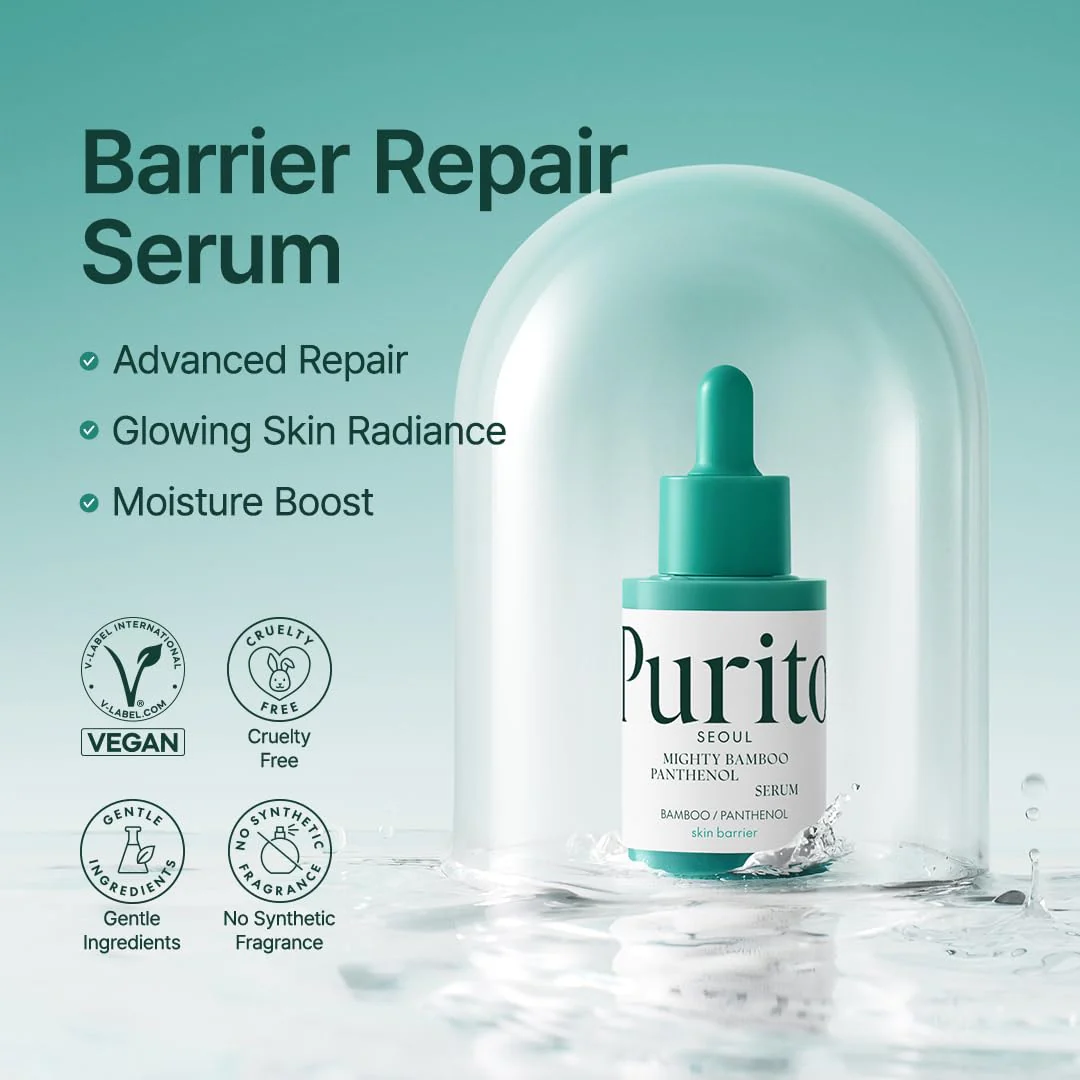 PURITO SEOUL Mighty Bamboo Panthenol Serum 30mL - Image 4