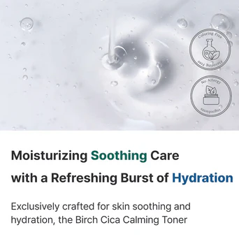 RAVIEL Birch CICA Calming Skin Toner 150mL - Image 3