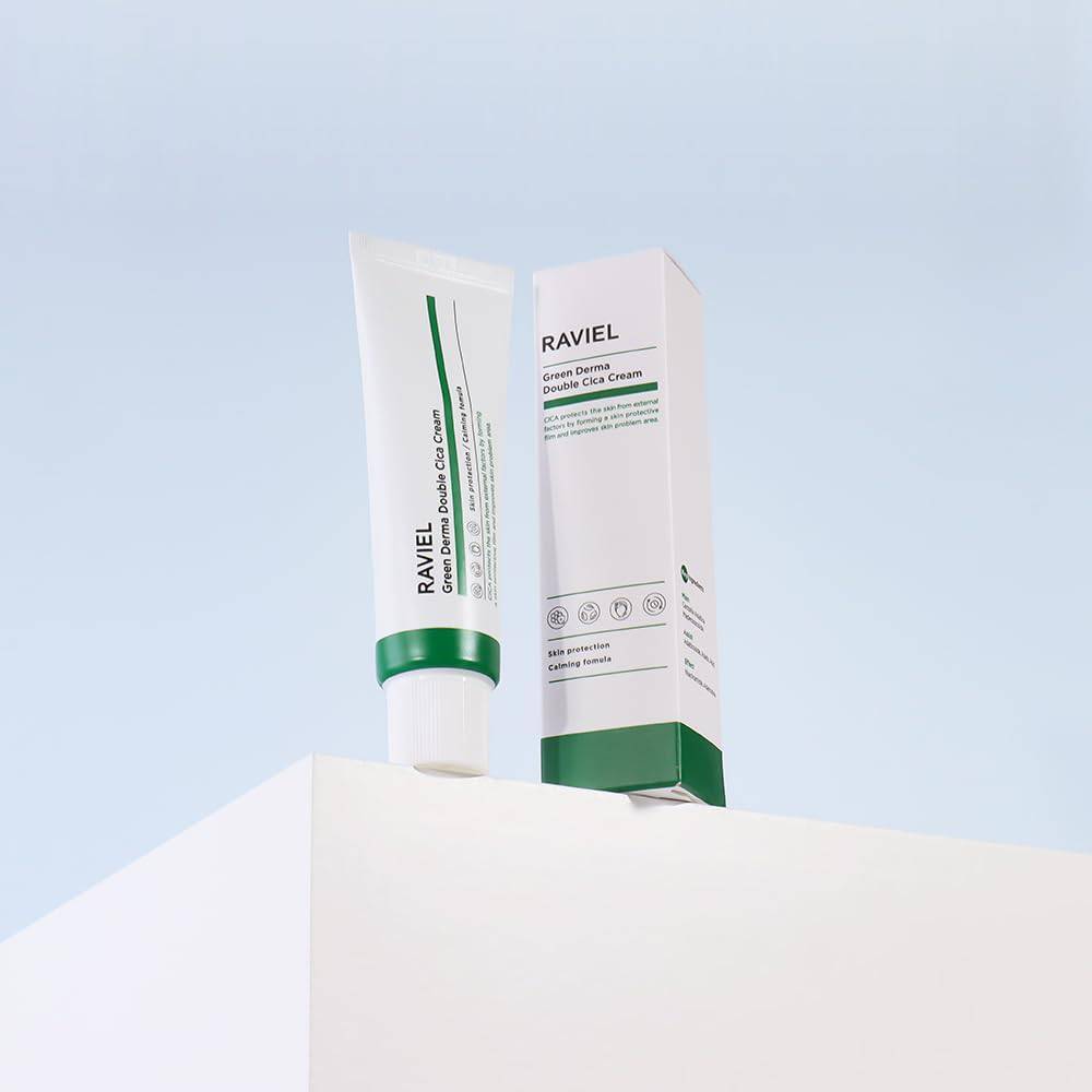 RAVIEL Green Derma Double Cica Cream - Image 6