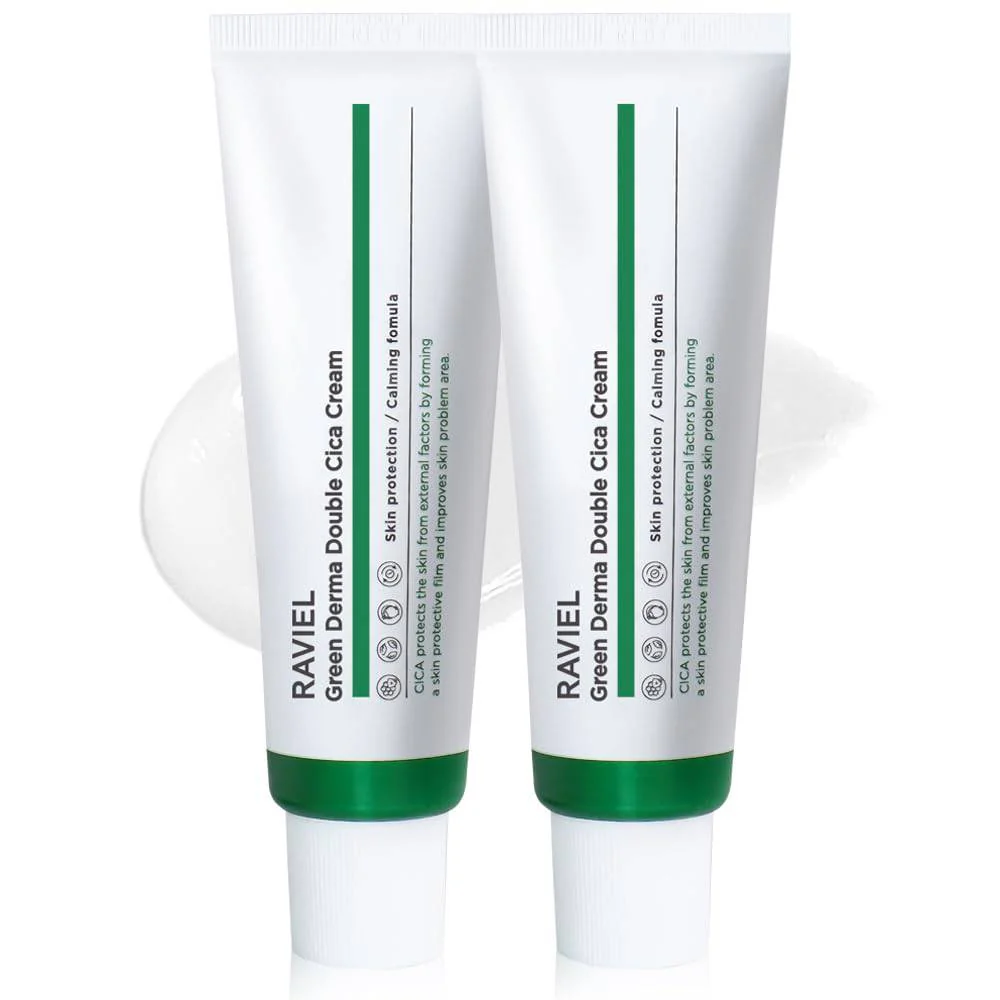 RAVIEL Green Derma Double Cica Cream - Image 9
