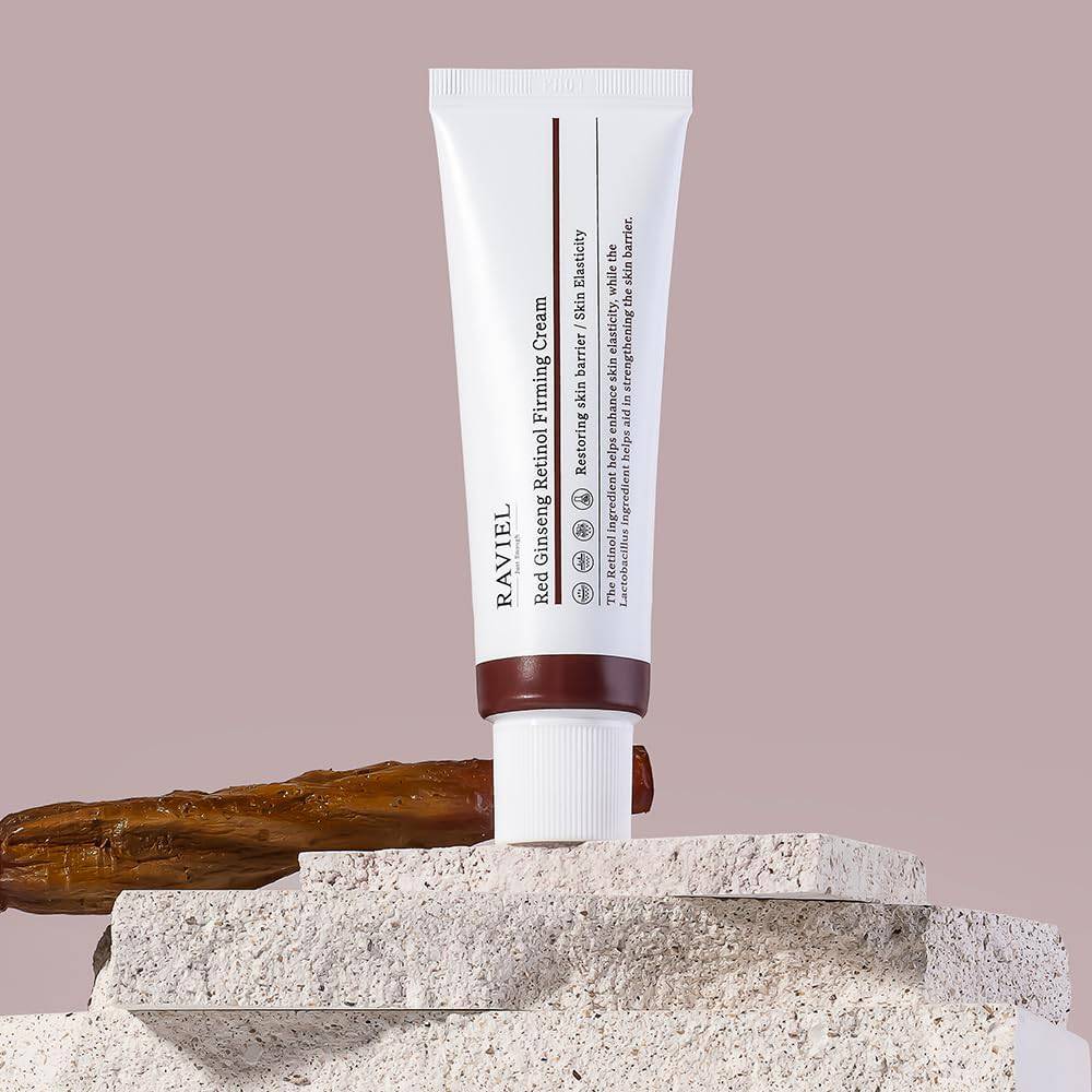 Raviel Red Ginseng Retinol Elasticity Cream 50ml 1.69oz - Image 4