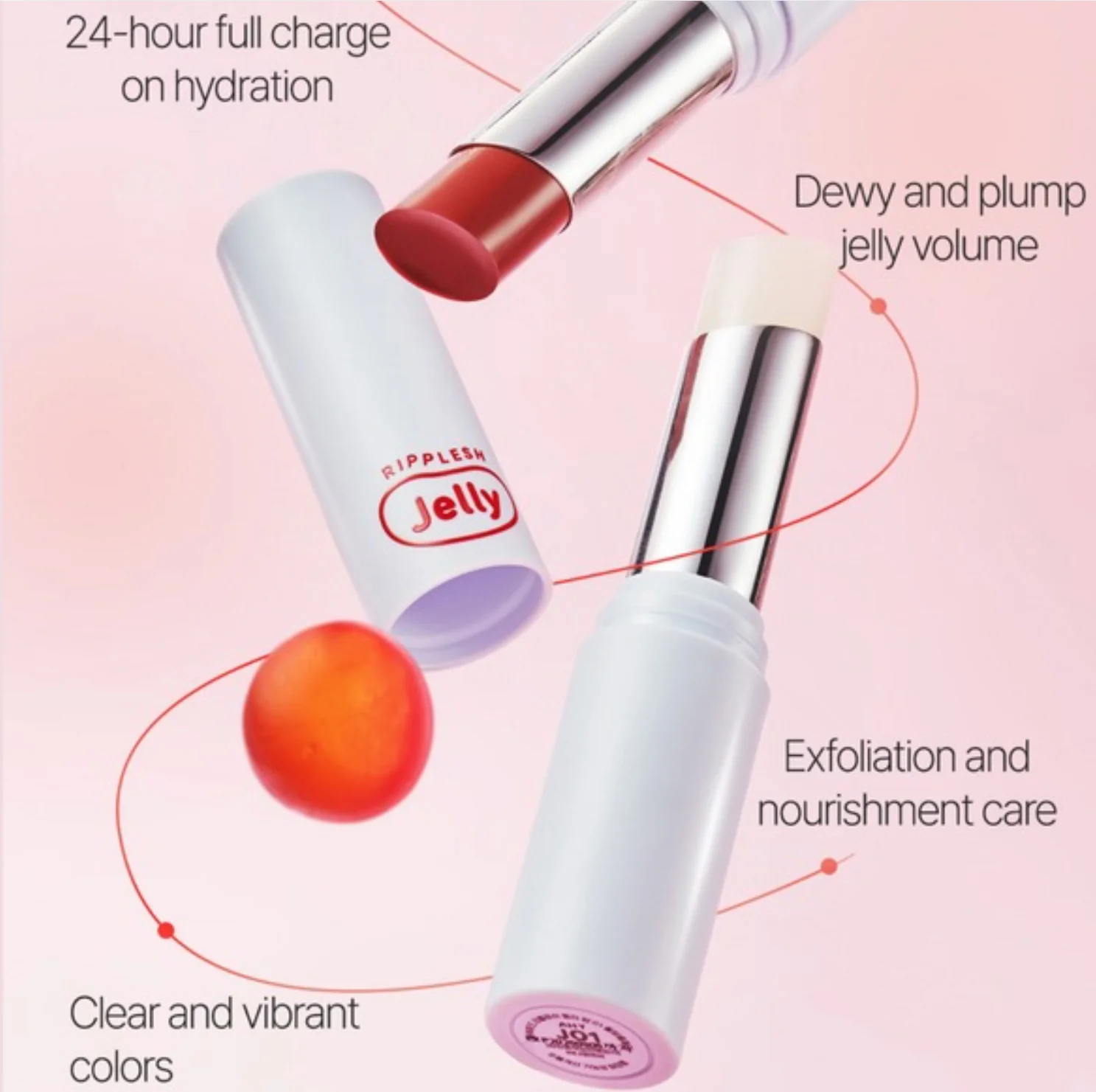 Black Rouge Ripplesh Jelly Balm - Image 6