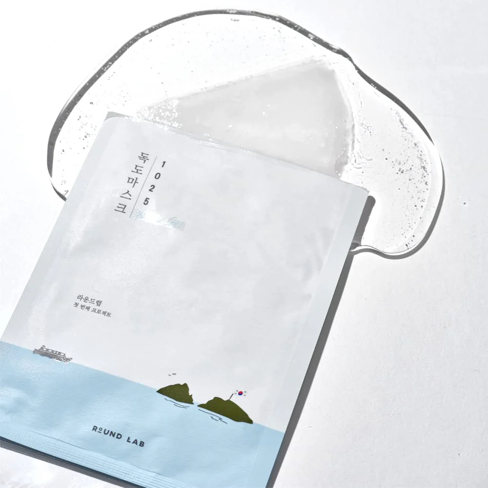 ROUND LAB 1025 Dokdo Water Gel Mask Sheet 30mL (1ea) - Image 2