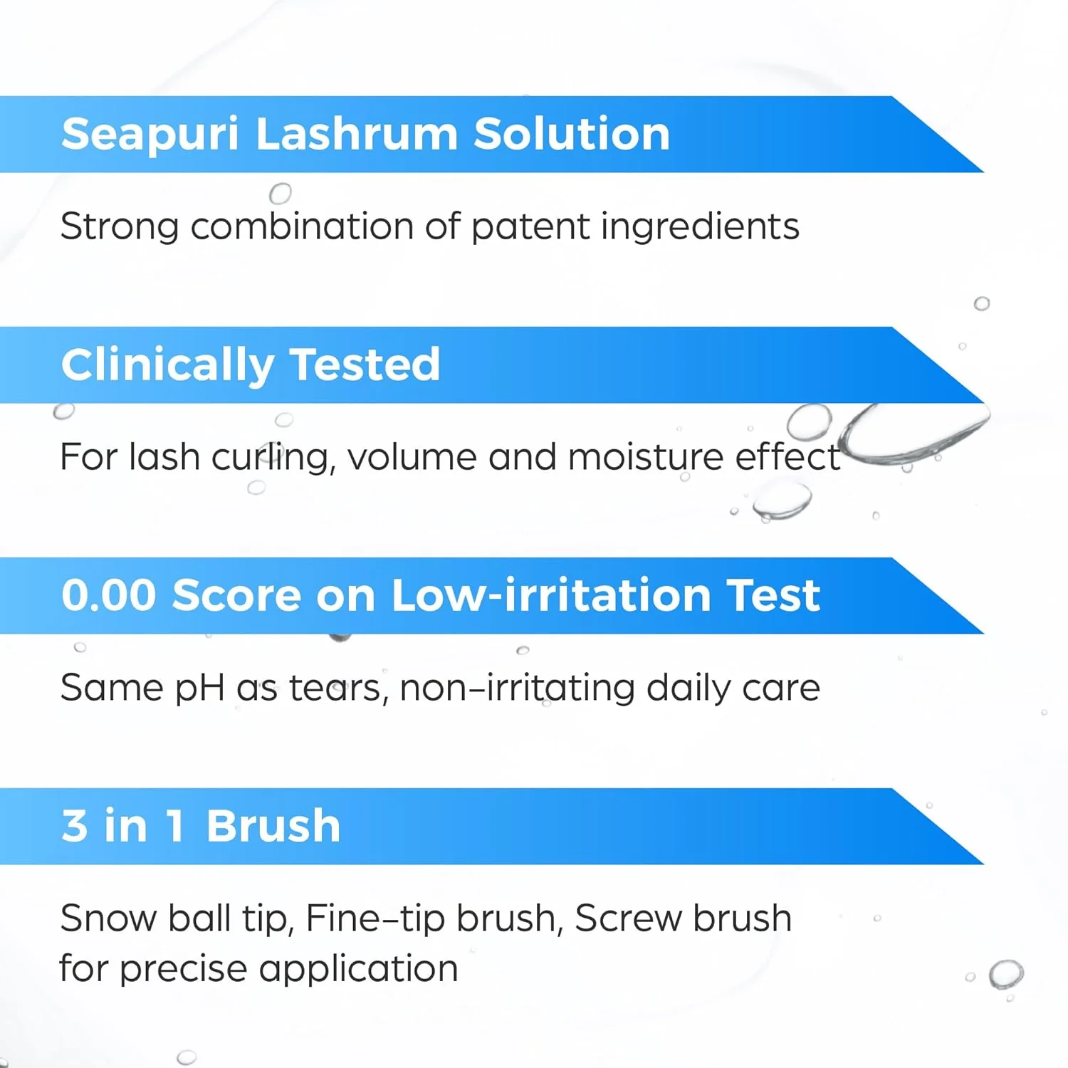 SEAPURI Lashrum Eyelash Enhancing Serum 10g - Image 8