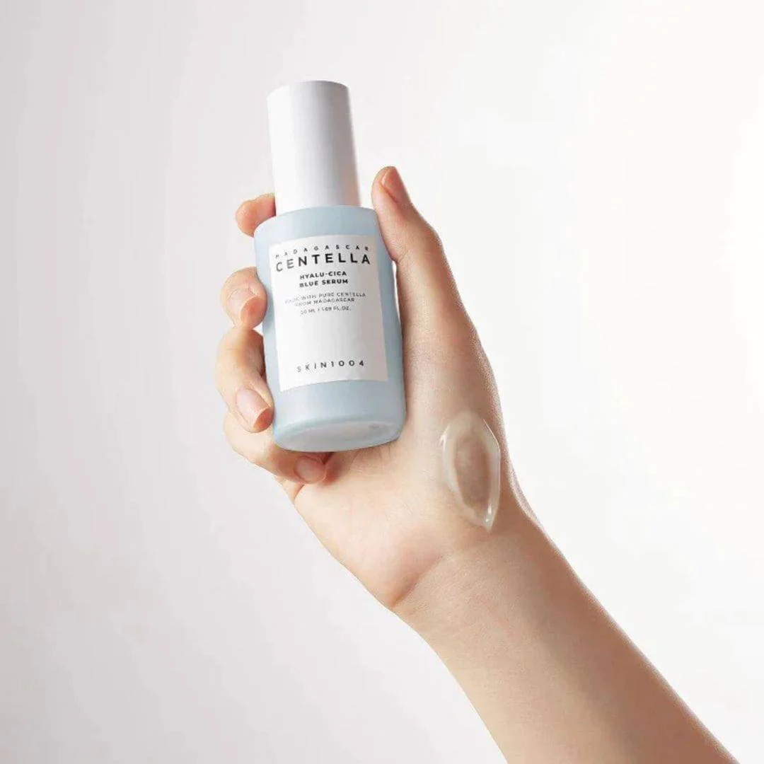 SKIN1004 Madagascar Centella Hyalu-Cica Blue Serum – Top Skin Brightening Serum for Dry Skin - Image 4