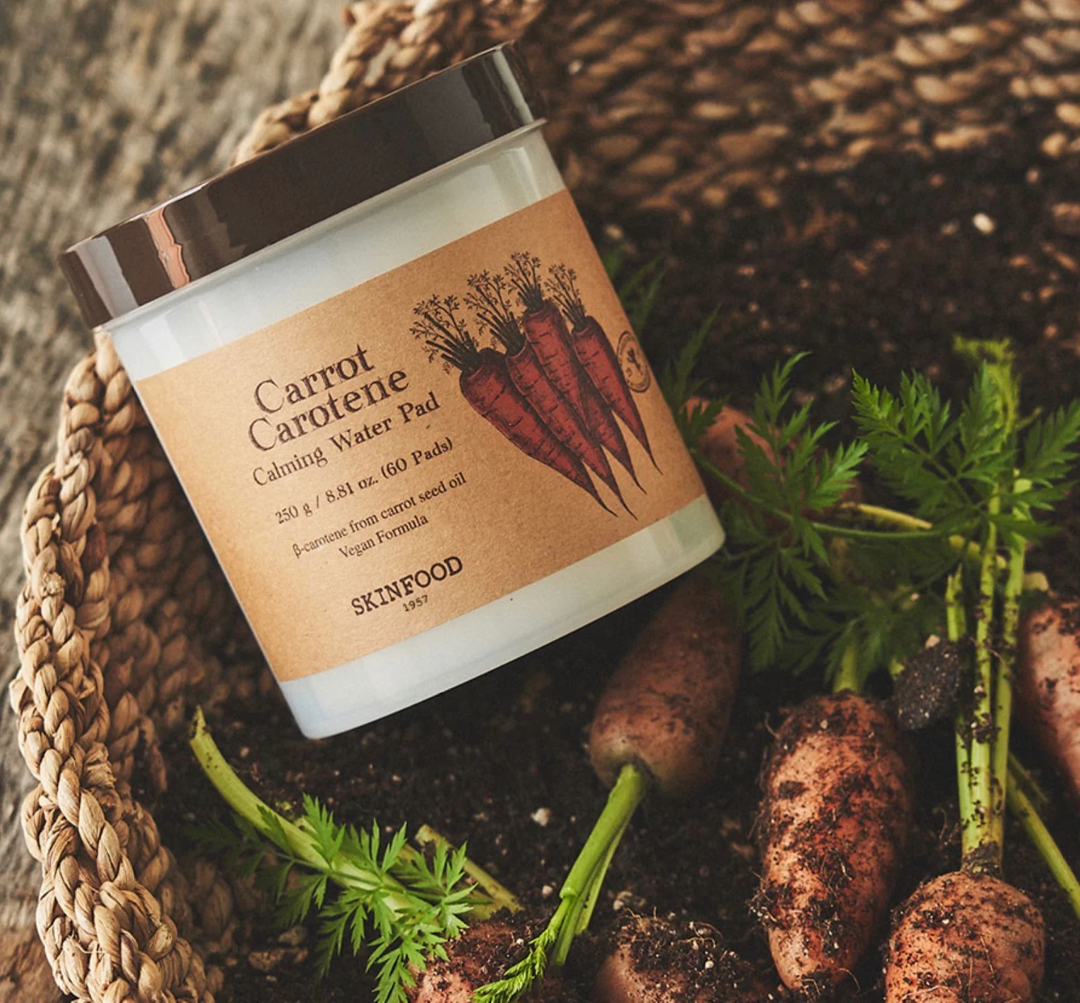 SKINFOOD Carrot Carotene Calming Water Pad - Image 3