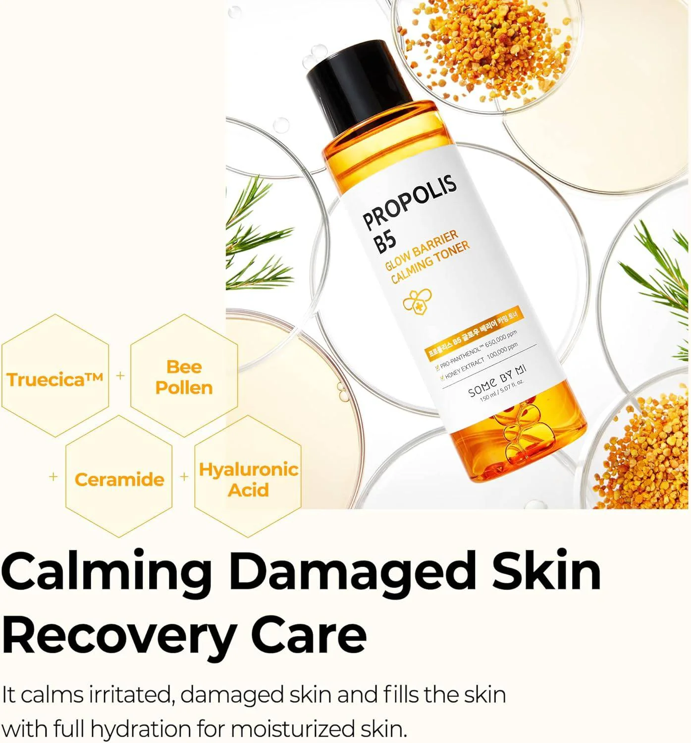 SOME BY MI Propolis B5 Glow Barrier Calming Toner - Image 6