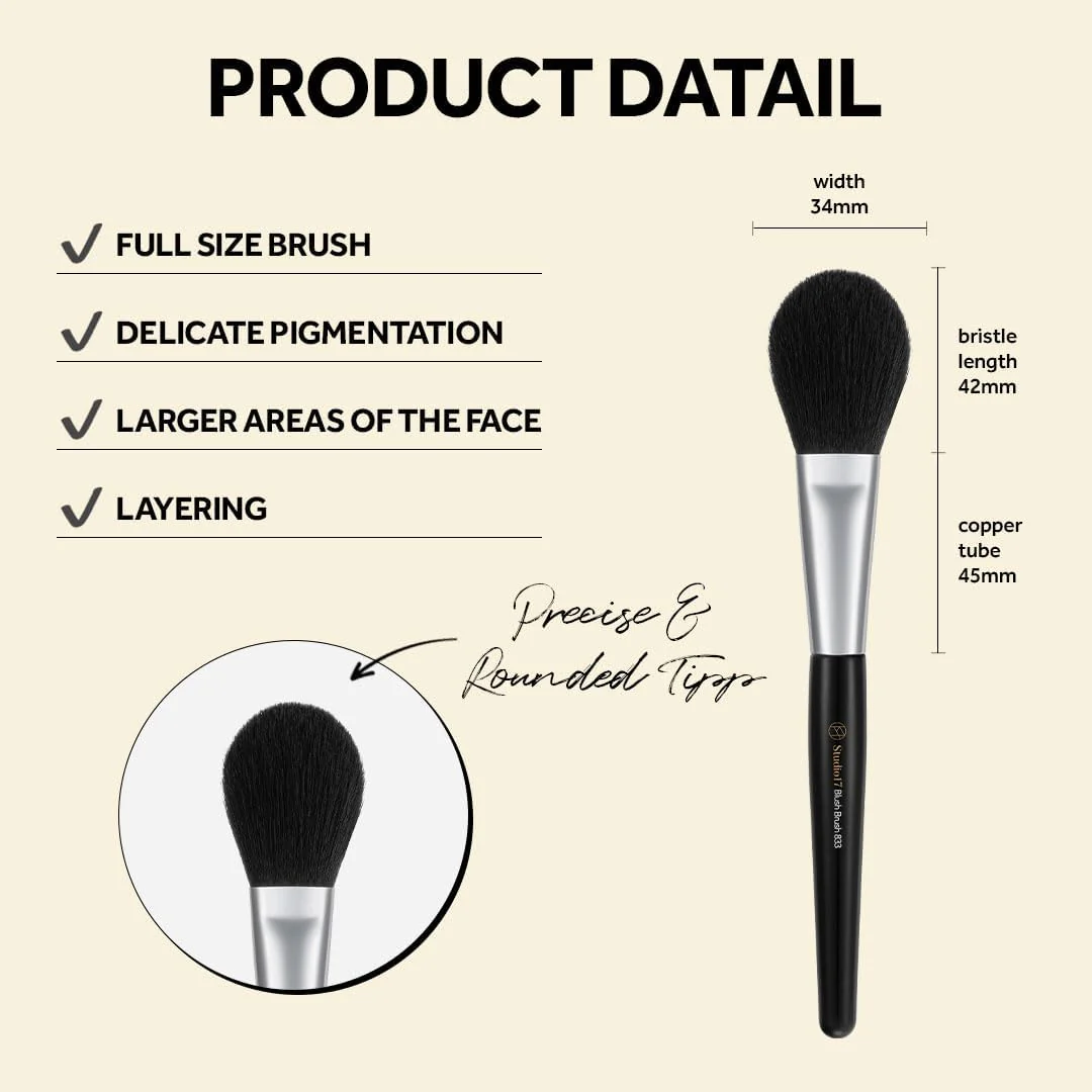 STUDIO 17 Blush Brush 833 - Image 4